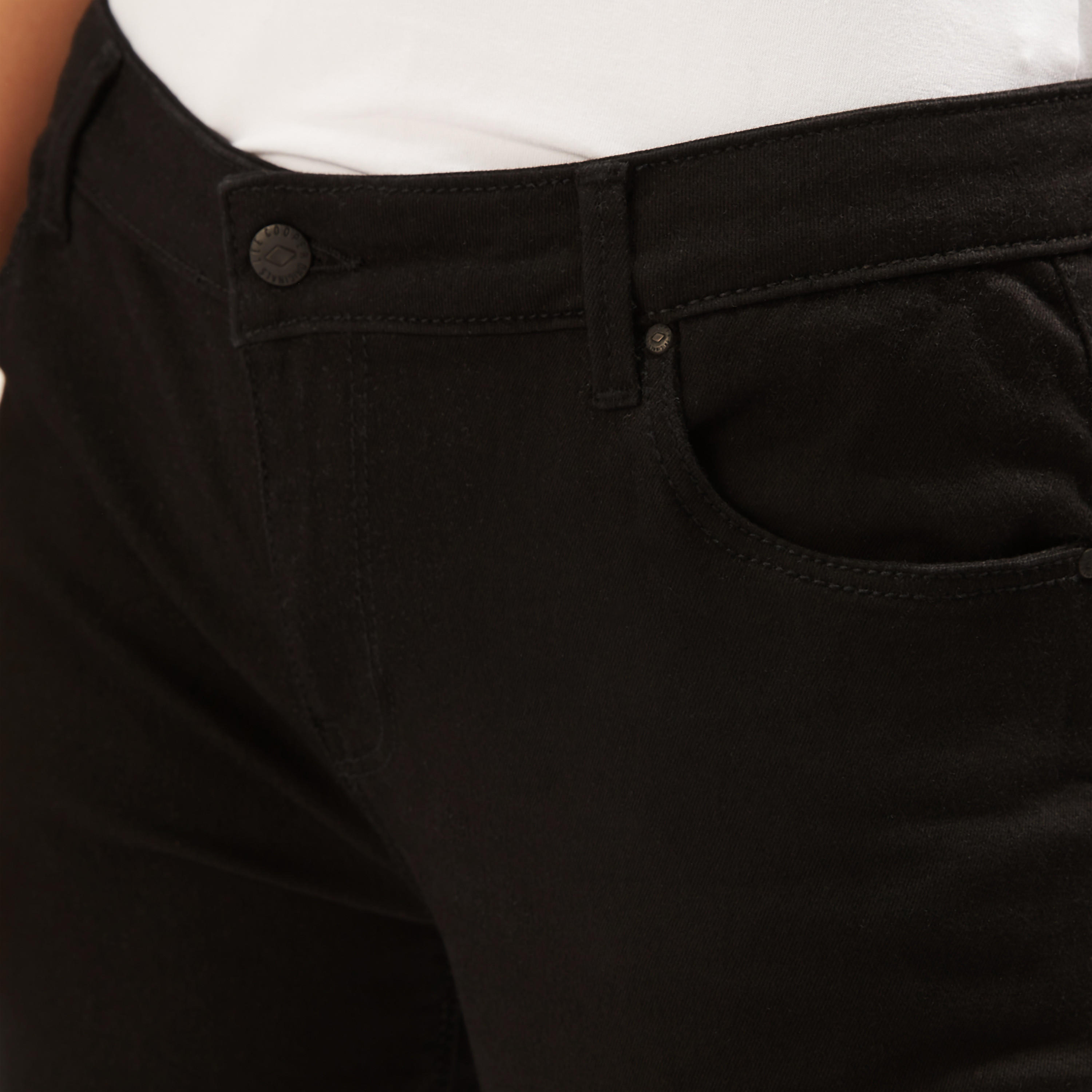 Lee Cooper Plain Jeans with Pocket Detail and Belt Loops-women-clothing-bottoms-jeans-image-3