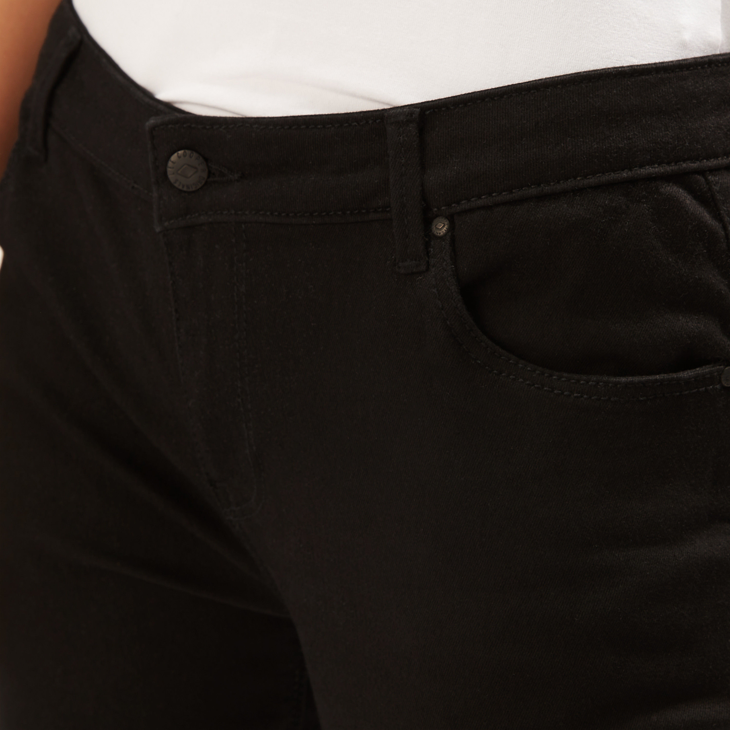 Lee Cooper Plain Jeans with Pocket Detail and Belt Loops-women-clothing-bottoms-jeans-image-3
