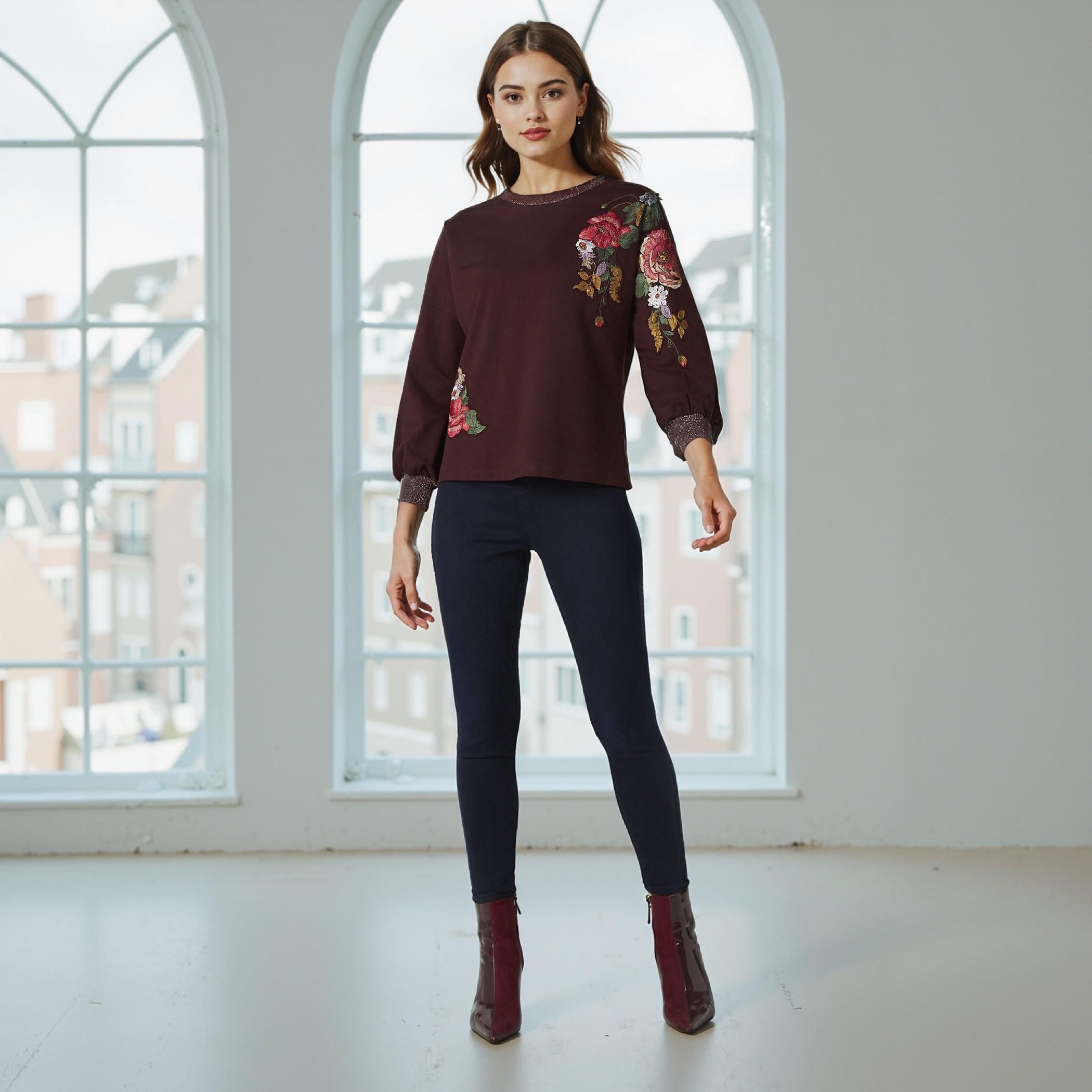 Lee Cooper Plain Jeggings with Pocket Detail and Elasticised Waistband-women-clothing-bottoms-leggings-image-13