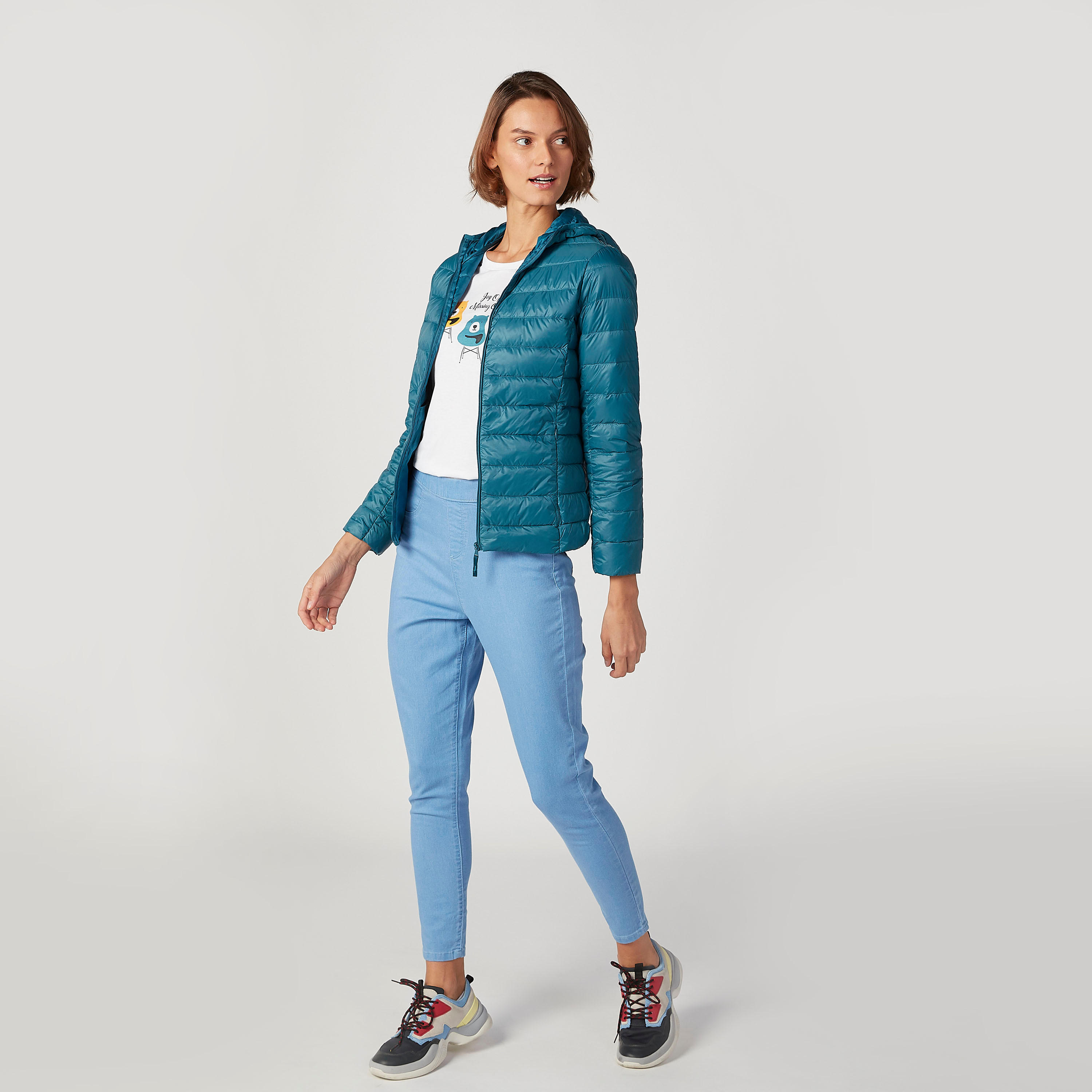 Lee Cooper Plain Jeggings with Pocket Detail and Elasticised Waistband-women-clothing-bottoms-leggings-image-19
