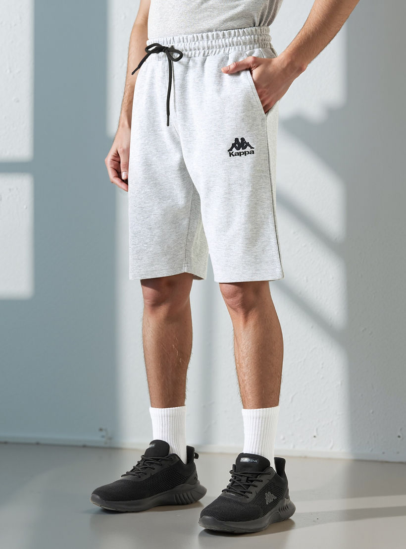 شورت بقصة عادية ورباط إغلاق وتفاصيل جيوب من كابا-men-clothing-bottoms-shorts-image-1