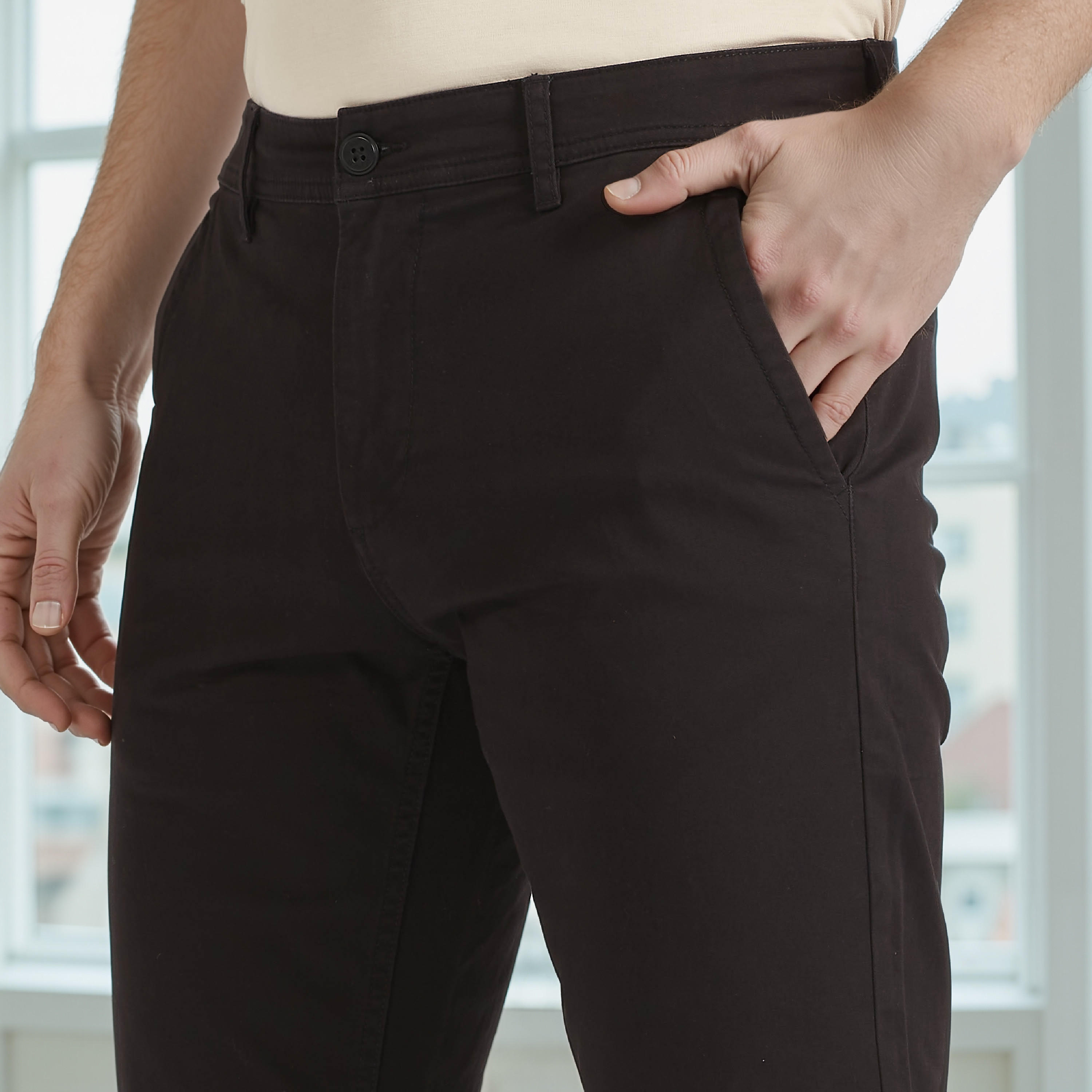 Slim Fit Chinos with Pockets and Button Closure-PROMO_SP_SA_2FOR99_110625-image-4