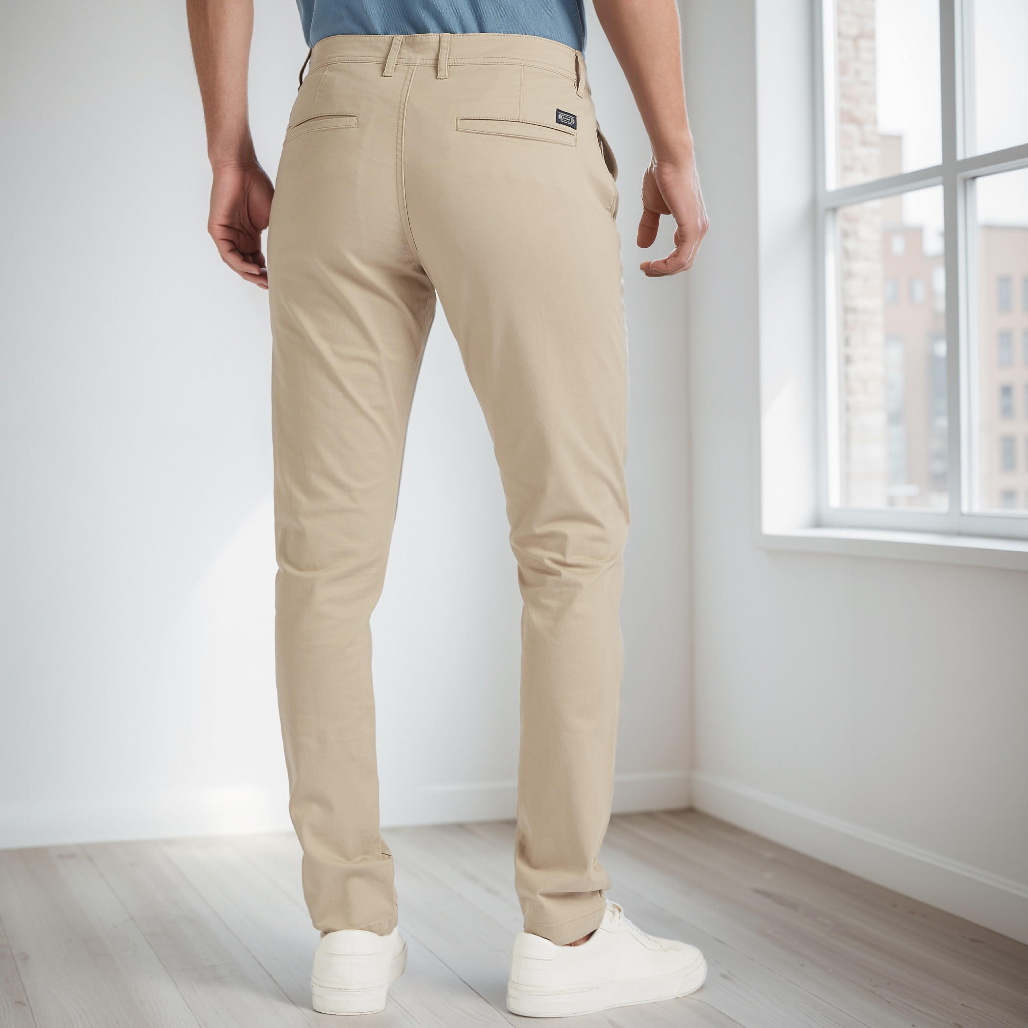 Slim Fit Chinos with Pockets and Button Closure-PROMO_SP_SA_2FOR99_110625-image-3
