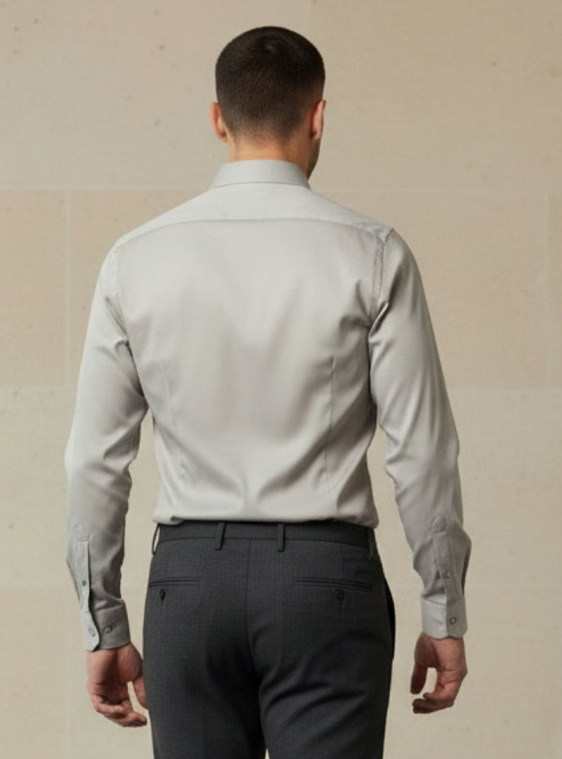 قميص بقصّة عادية وياقة عريضة وأكمام طويلة للرجال-men-clothing-shirts-image-2