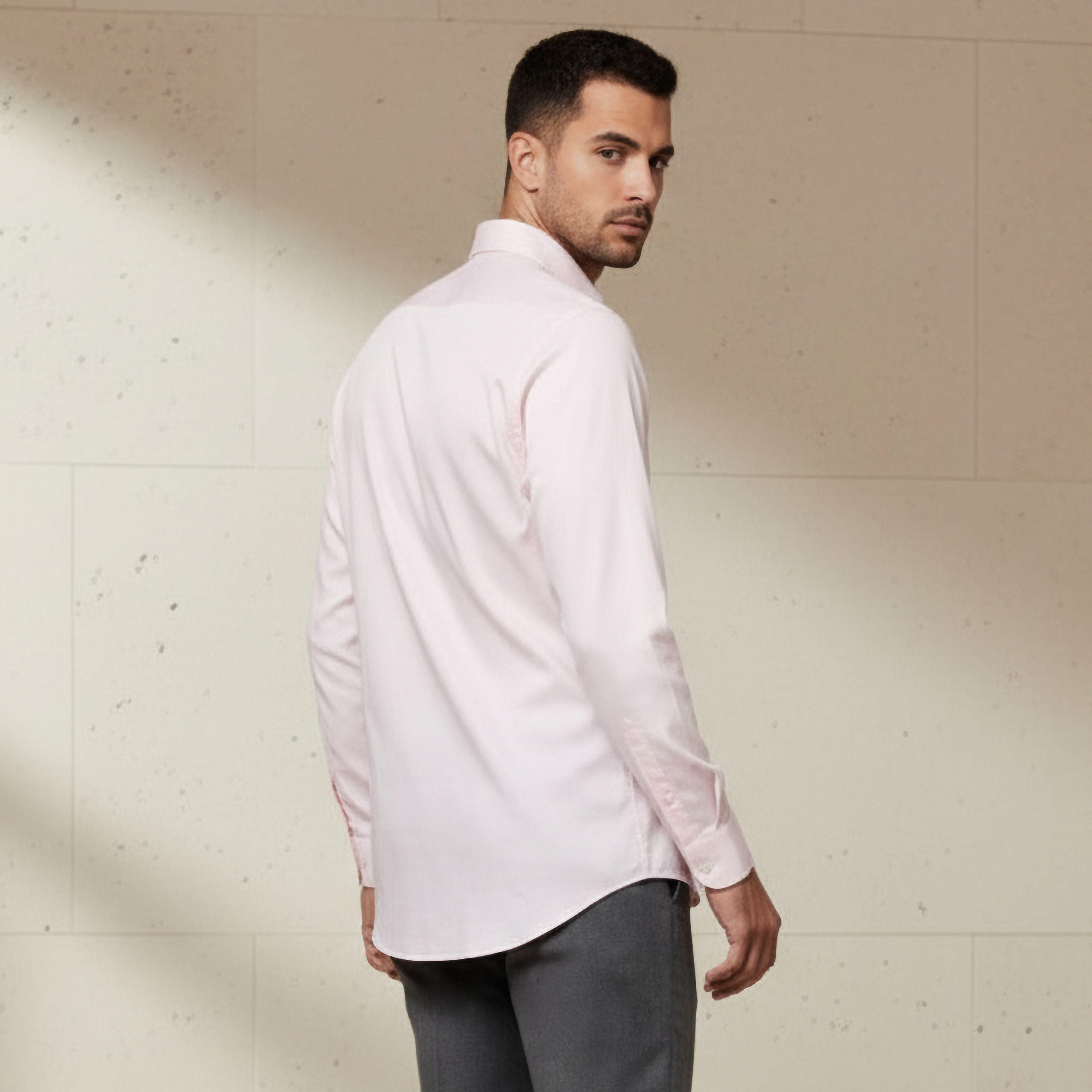 Men Regular Fit Spread Collar Long Sleeves Shirt-PROMO_SP_BH_2FOR17_110625-image-4