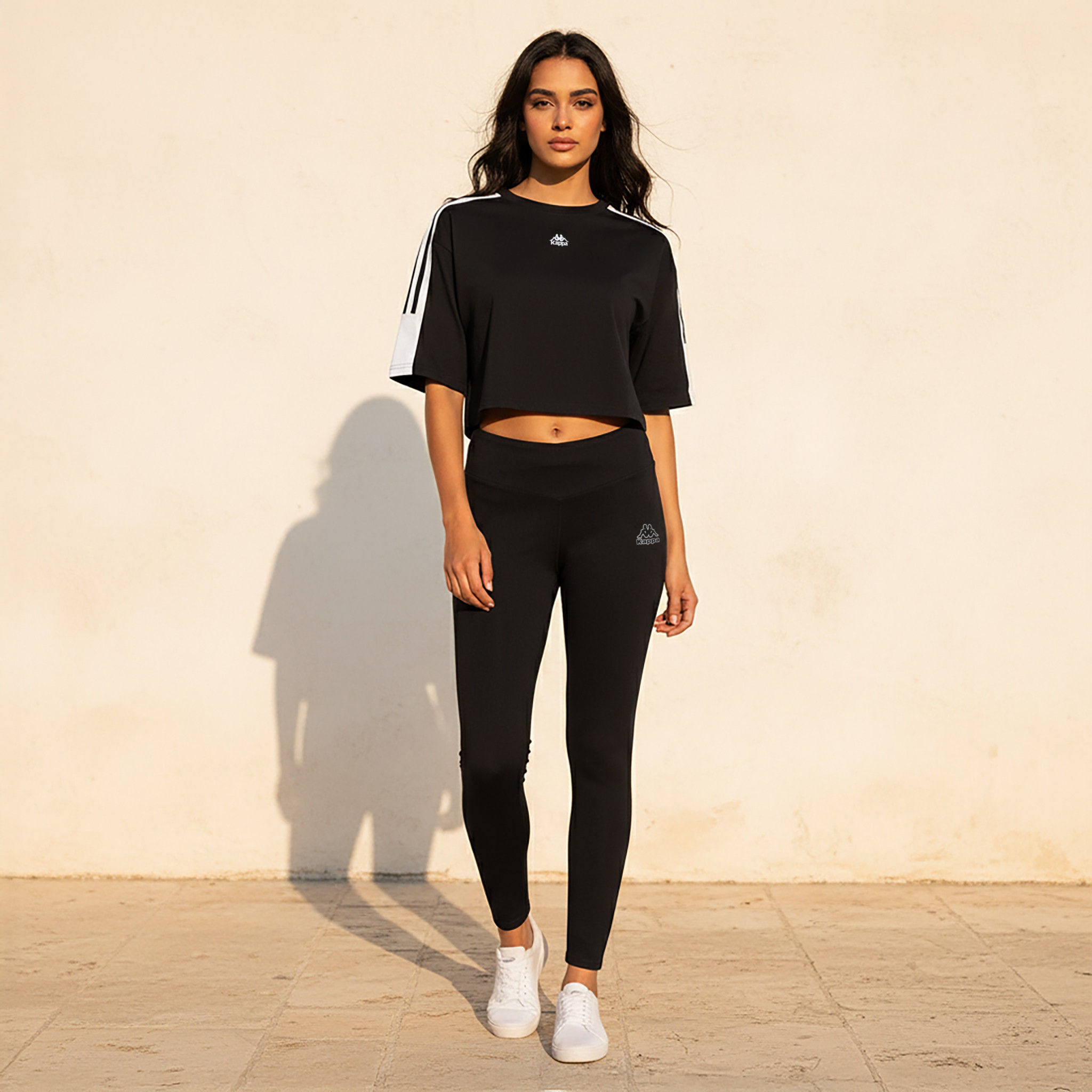 بنطلون ليقنز قابل للتمدد بقصّة سكيني وخصر مرتفع من كابا-women-clothing-sportswearandactivewear-bottoms-leggings-image-3
