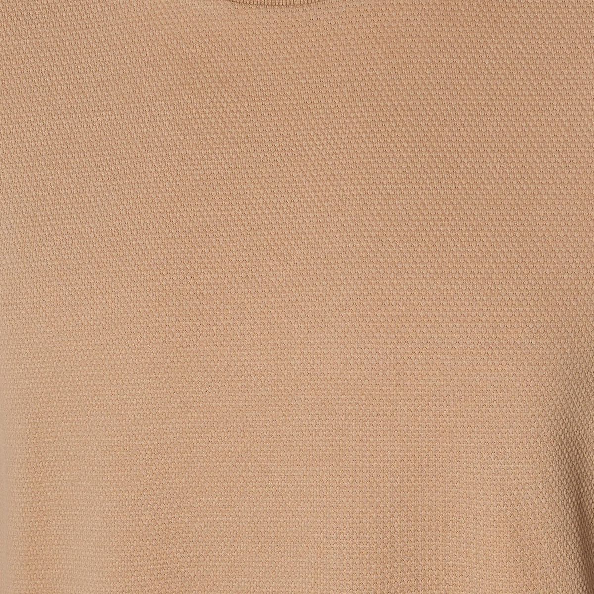 تيشيرت بارز الملمس بقصّة سليم وياقة ضيّقة وأكمام قصيرة من أيكونيك-men-clothing-tshirtsandpolos-tshirts-image-2