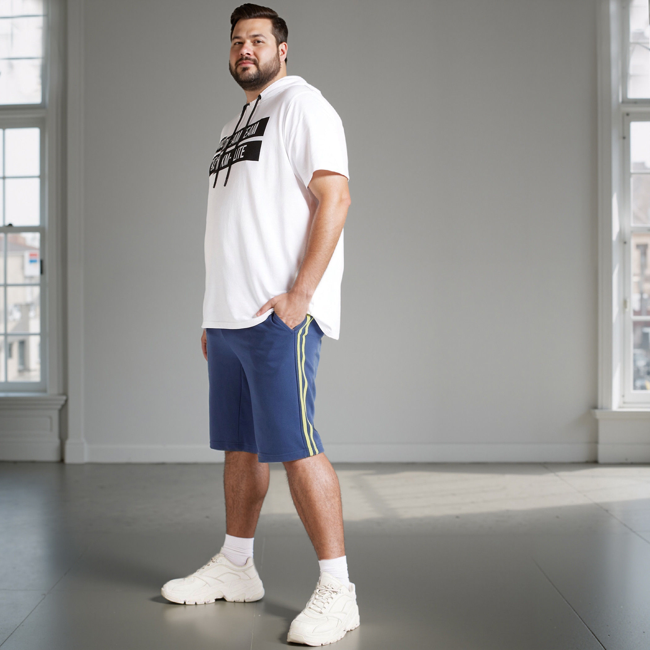 Plus Size Shorts with Drawstring Closure and Pockets-men-clothing-bottoms-shorts-image-13