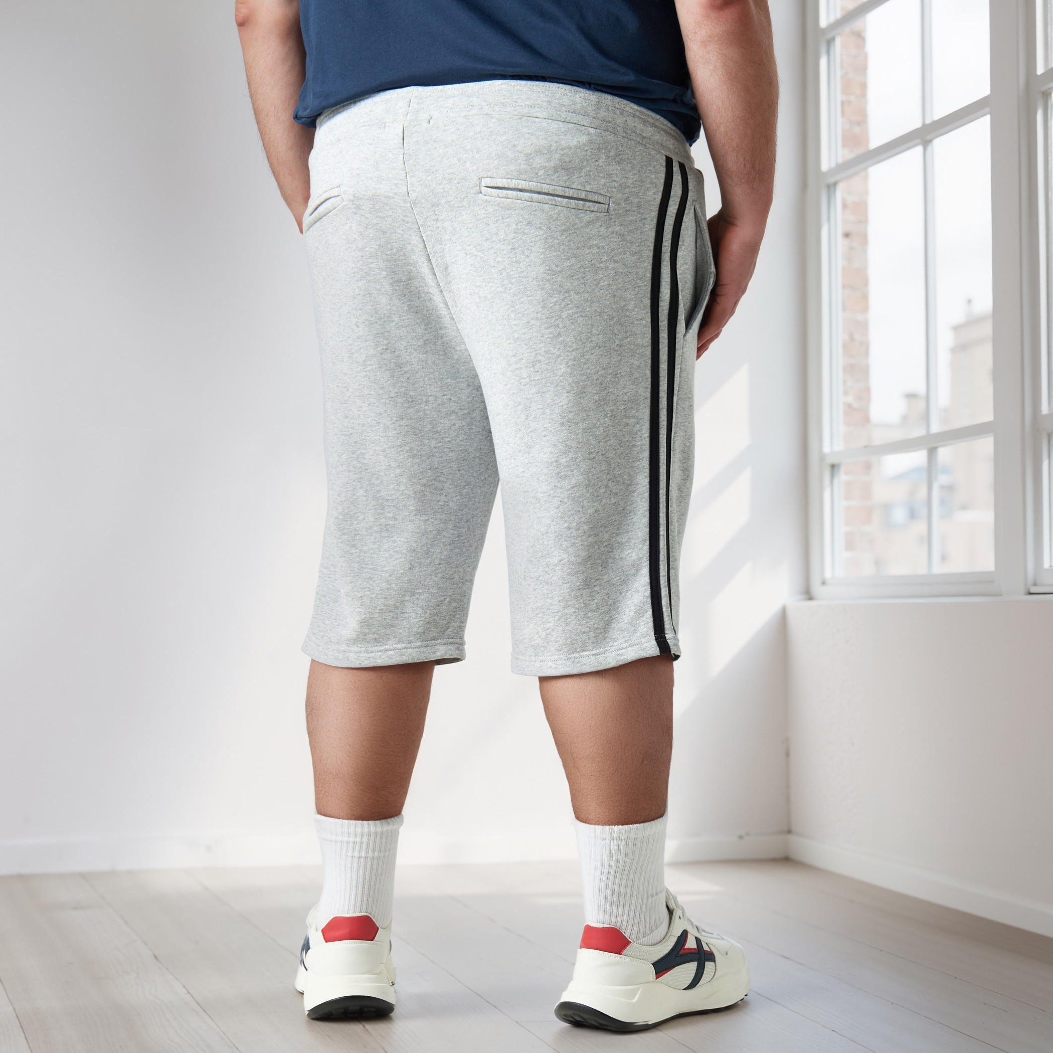 Plus Size Shorts with Drawstring Closure and Pockets-men-clothing-bottoms-shorts-image-7