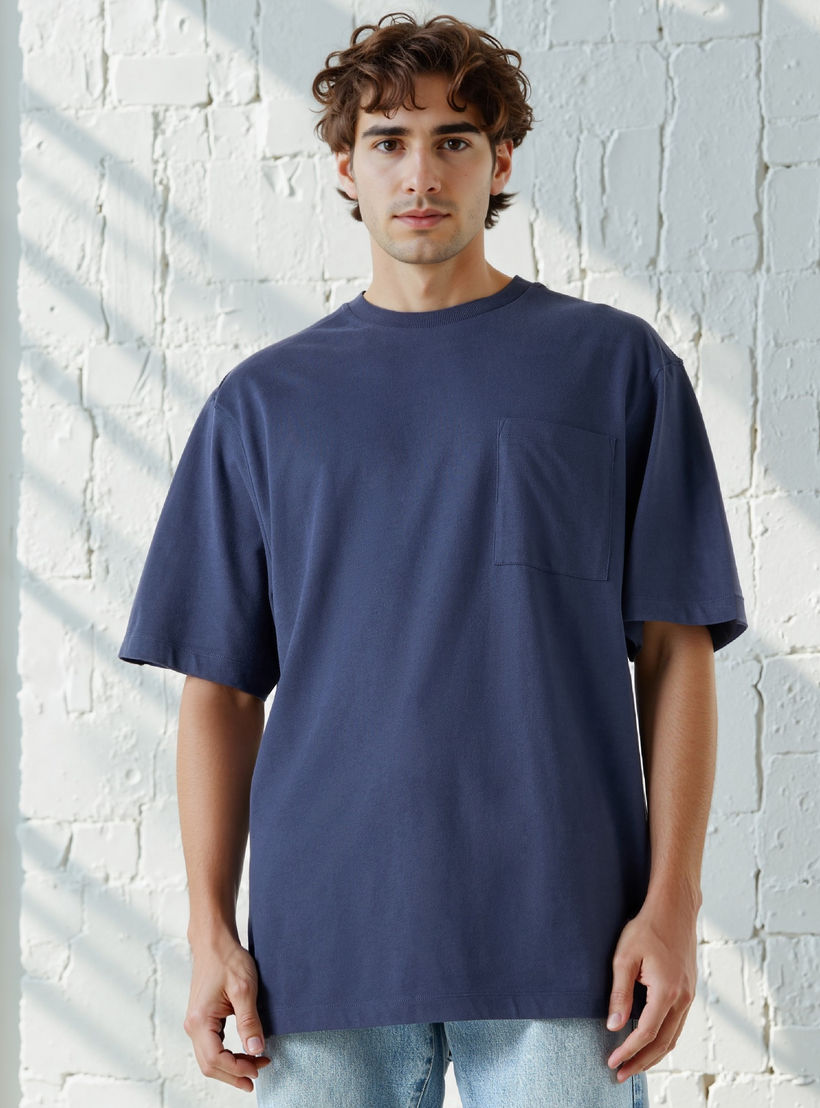 Lee Cooper Regular Fit Crew Neck T-shirt-men-clothing-tshirtsandpolos-tshirts-image-1