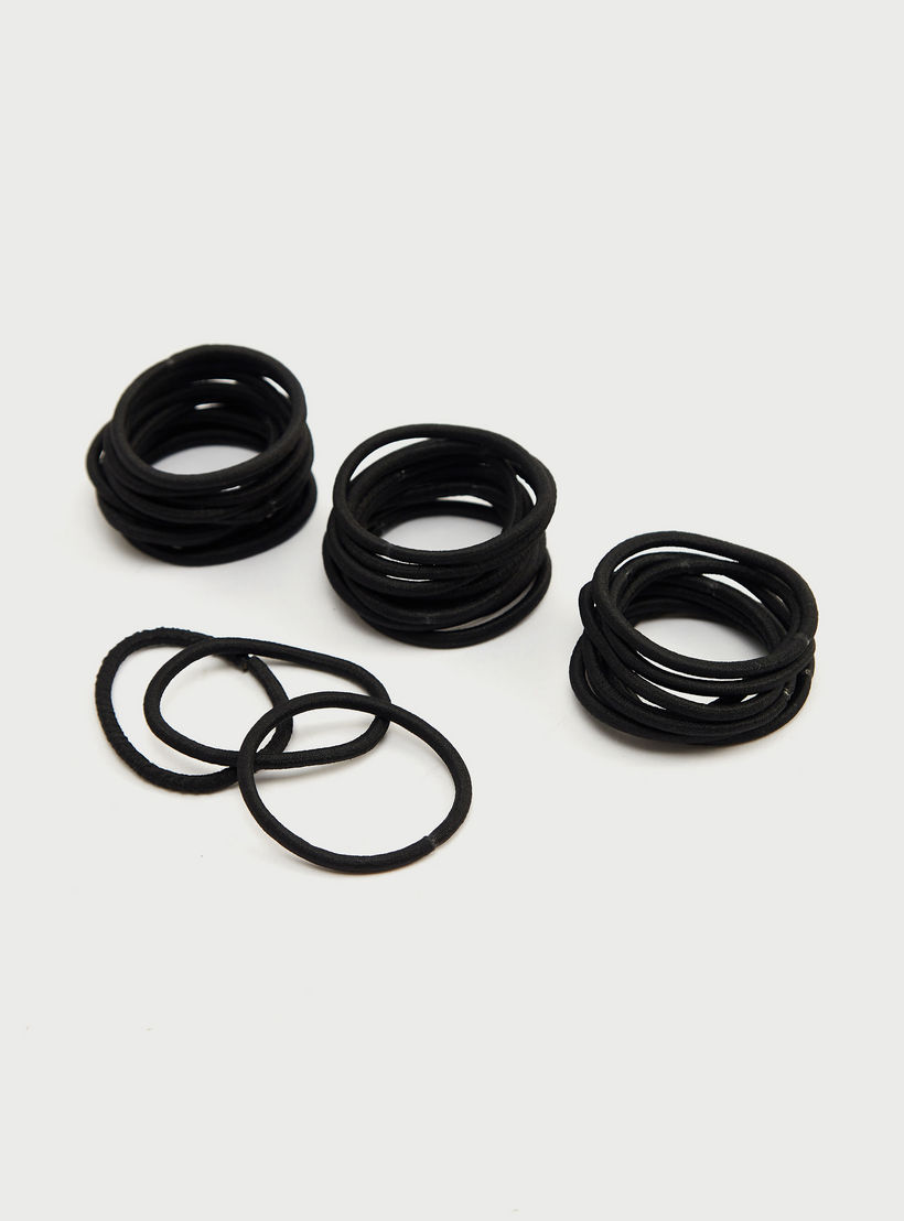 ربطات شعر مطاطية - طقم من 40 قطع-women-hairaccessories-scrunchies-image-3
