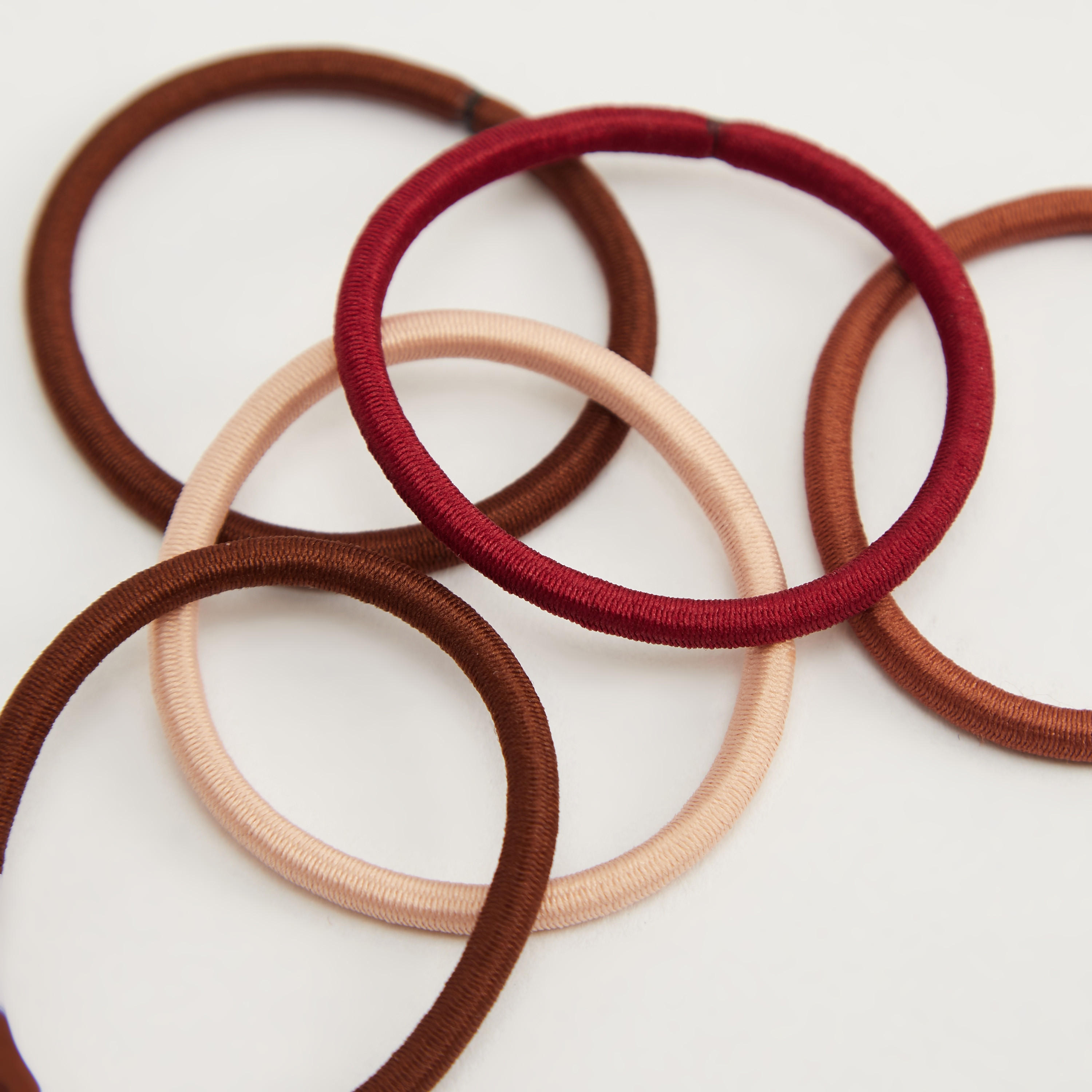 Set of 40 - Solid Hair Tie-women-hairaccessories-scrunchies-image-3