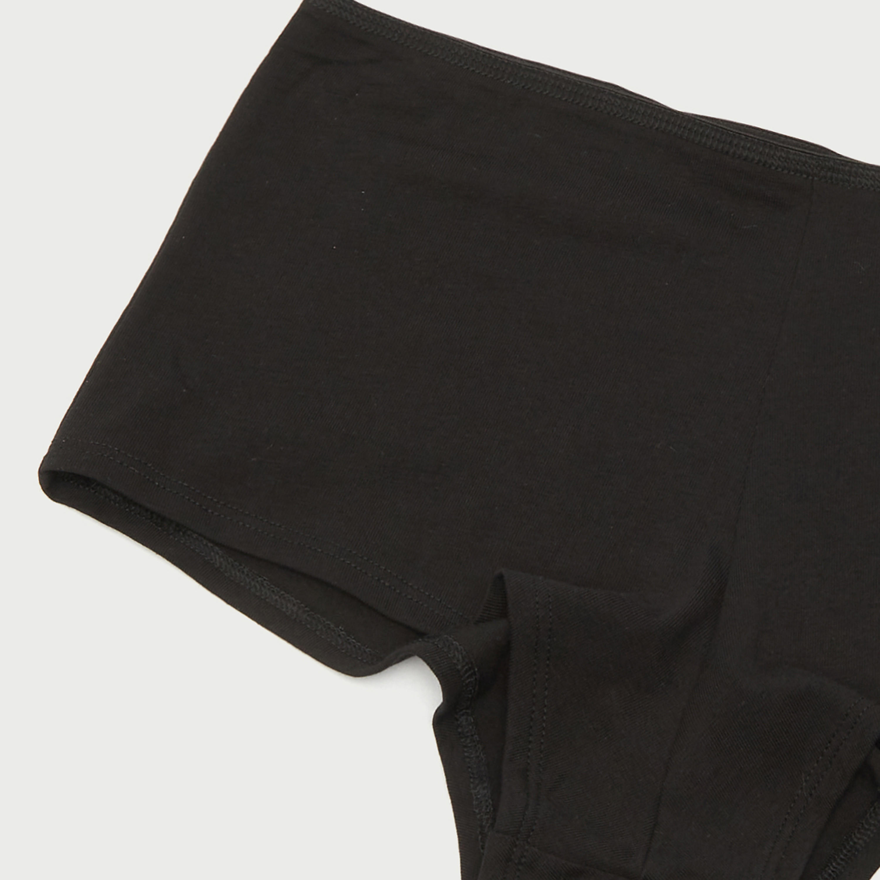 Set of 5 - Boyshorts with Elasticated Waistband and Antibacterial Protection-women-clothing-lingerie-panties-image-9