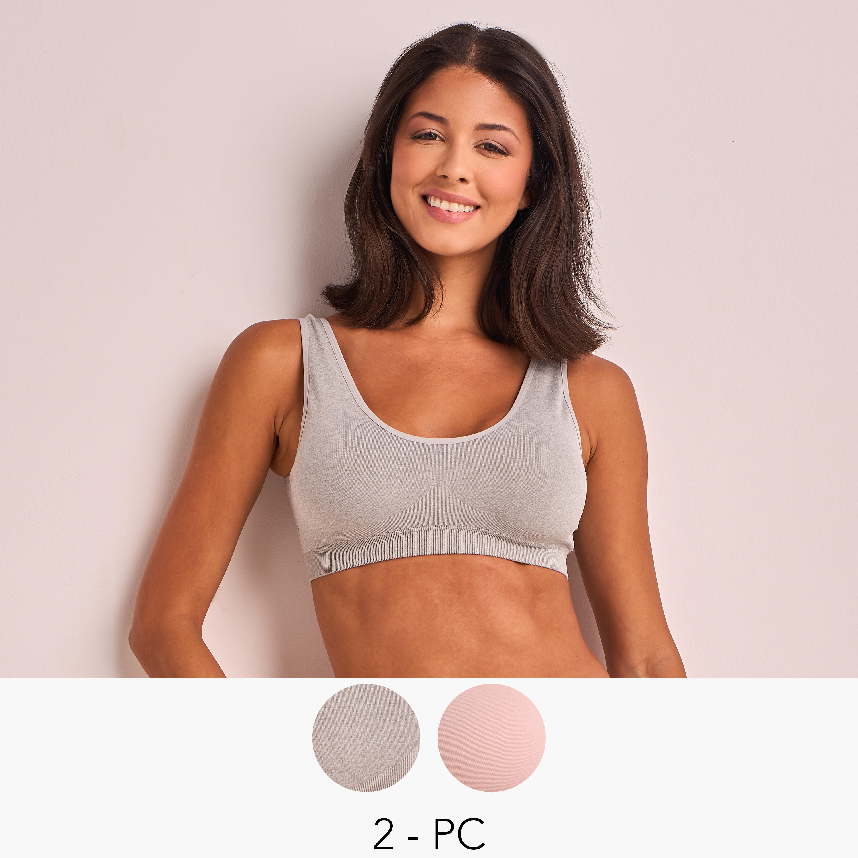 عبوة قطعتين - صدريّة دعم دون خياطة ببطانة خفيفة وحماية ضد البكتيريا-women-clothing-lingerie-bras-image-6