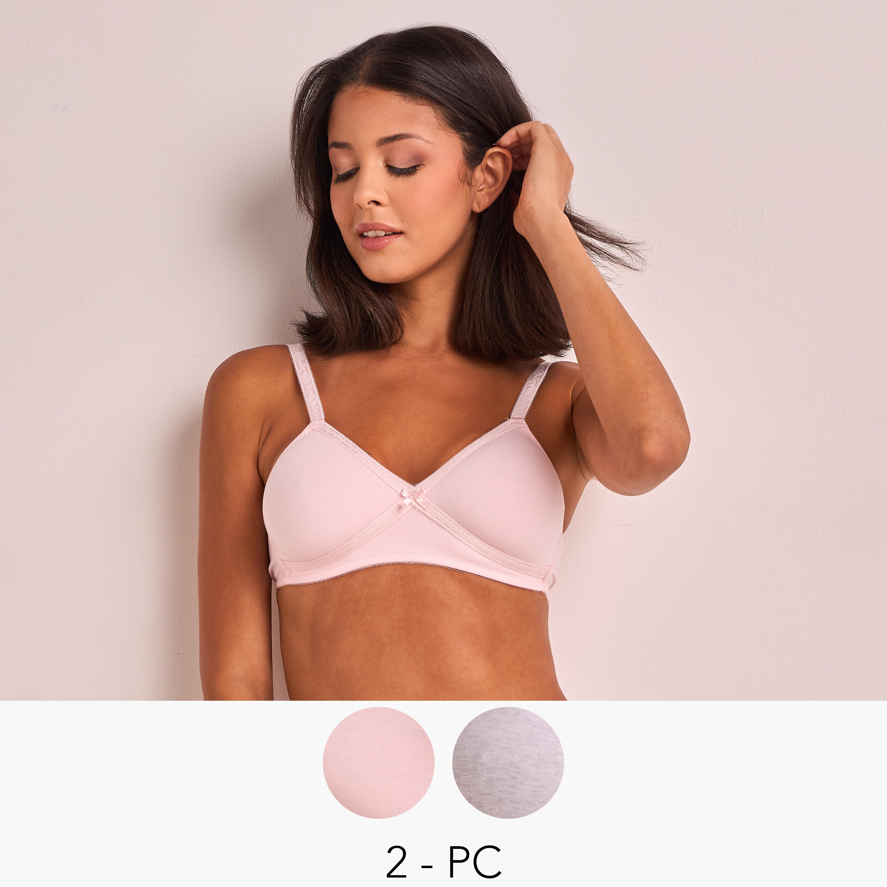 عبوة قطعتين - صدريّة غير مبطّنة دون أسلاك -women-clothing-lingerie-bras-image-6