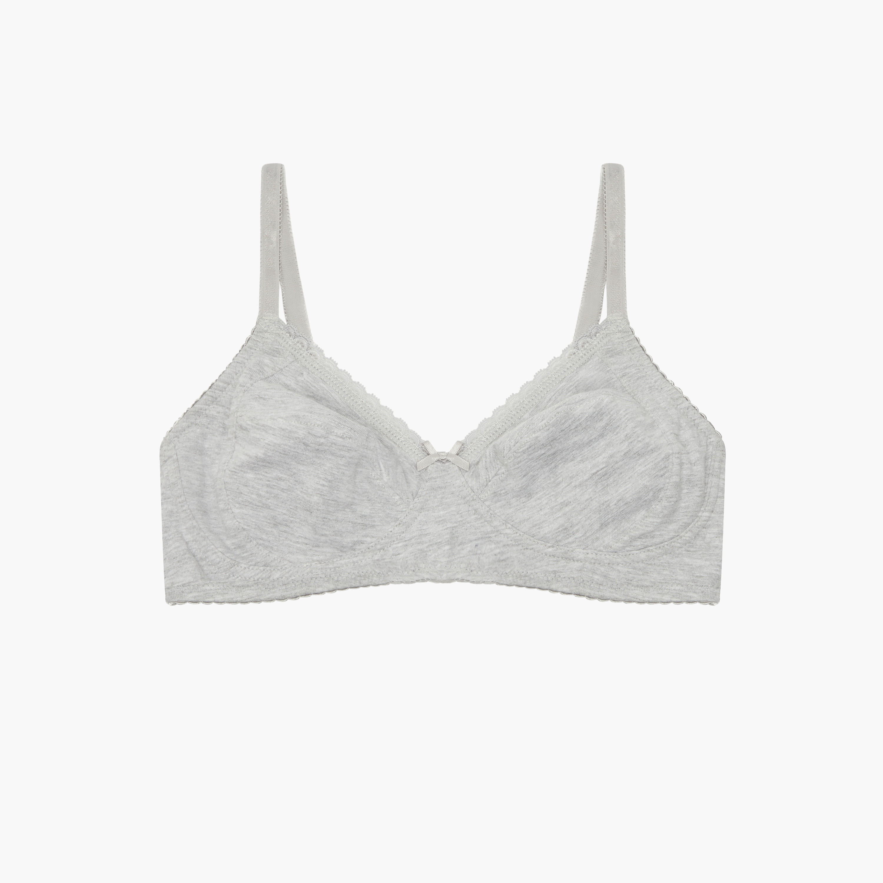 Set of 2 - Bra with Lace Detail and Hook and Eye Closure-women-clothing-lingerie-bras-image-2