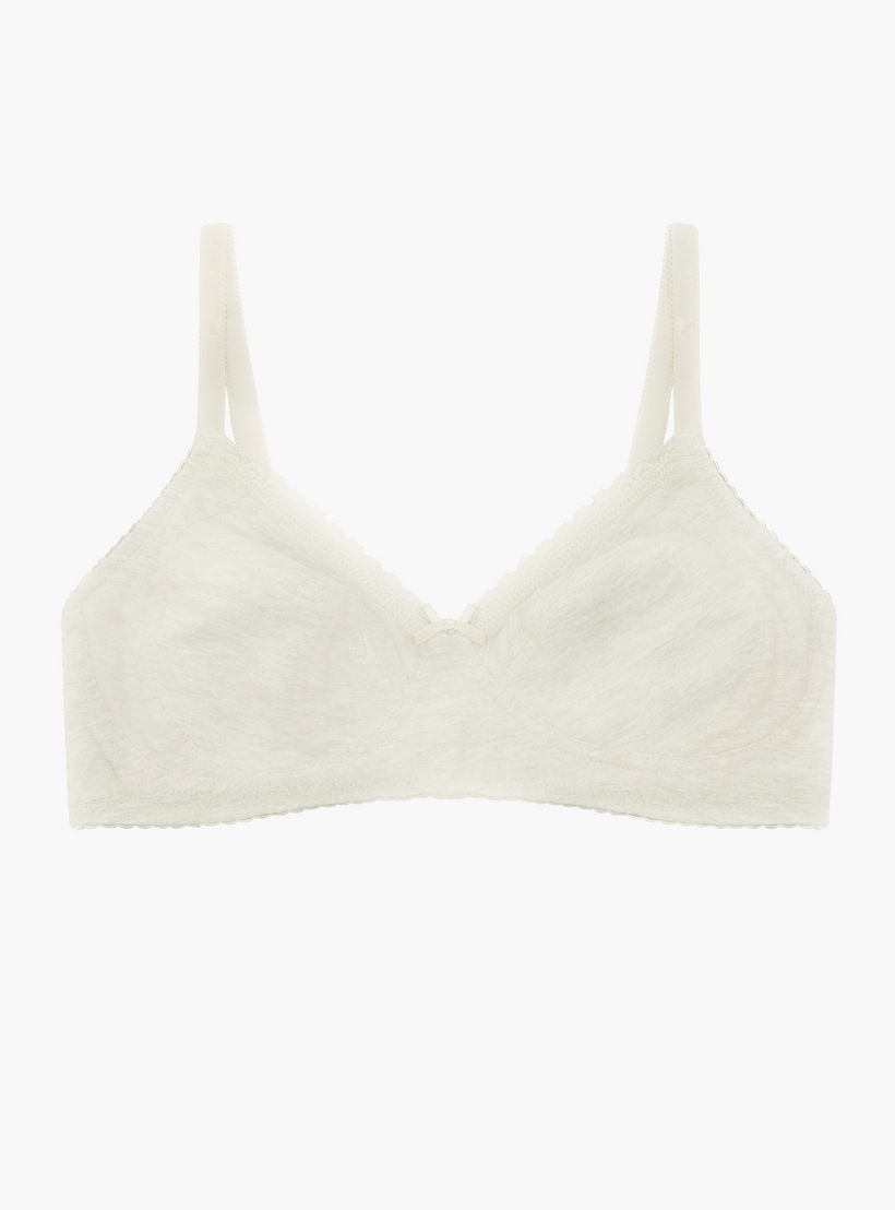 Set of 2 - Bra with Lace Detail and Hook and Eye Closure-women-clothing-lingerie-bras-image-3