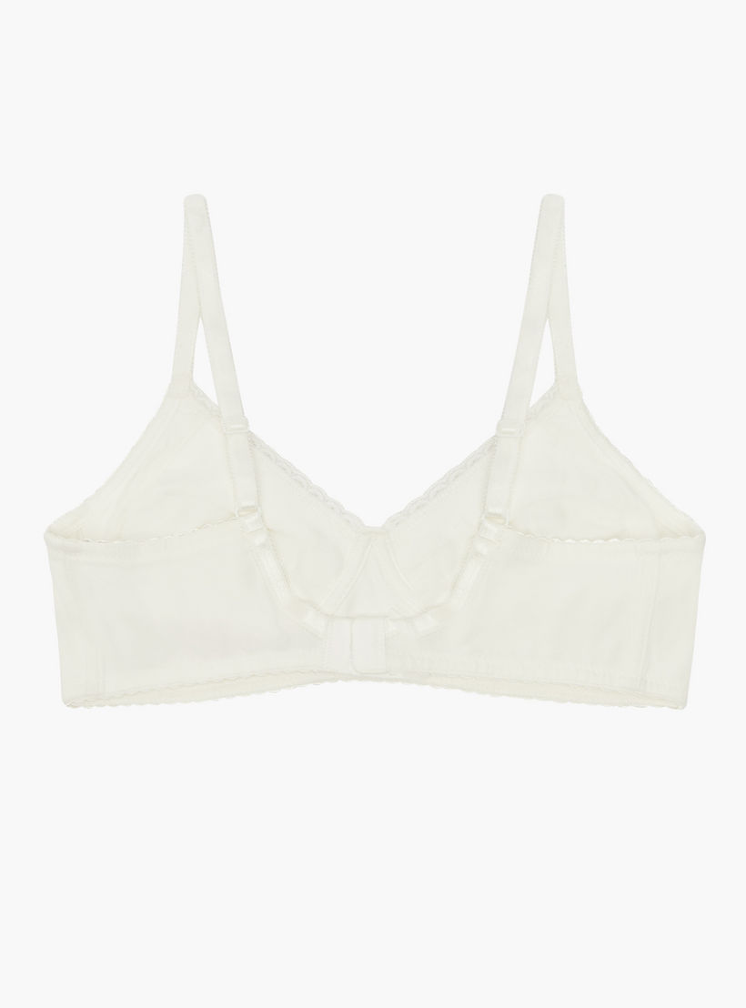 Set of 2 - Bra with Lace Detail and Hook and Eye Closure-women-clothing-lingerie-bras-image-5