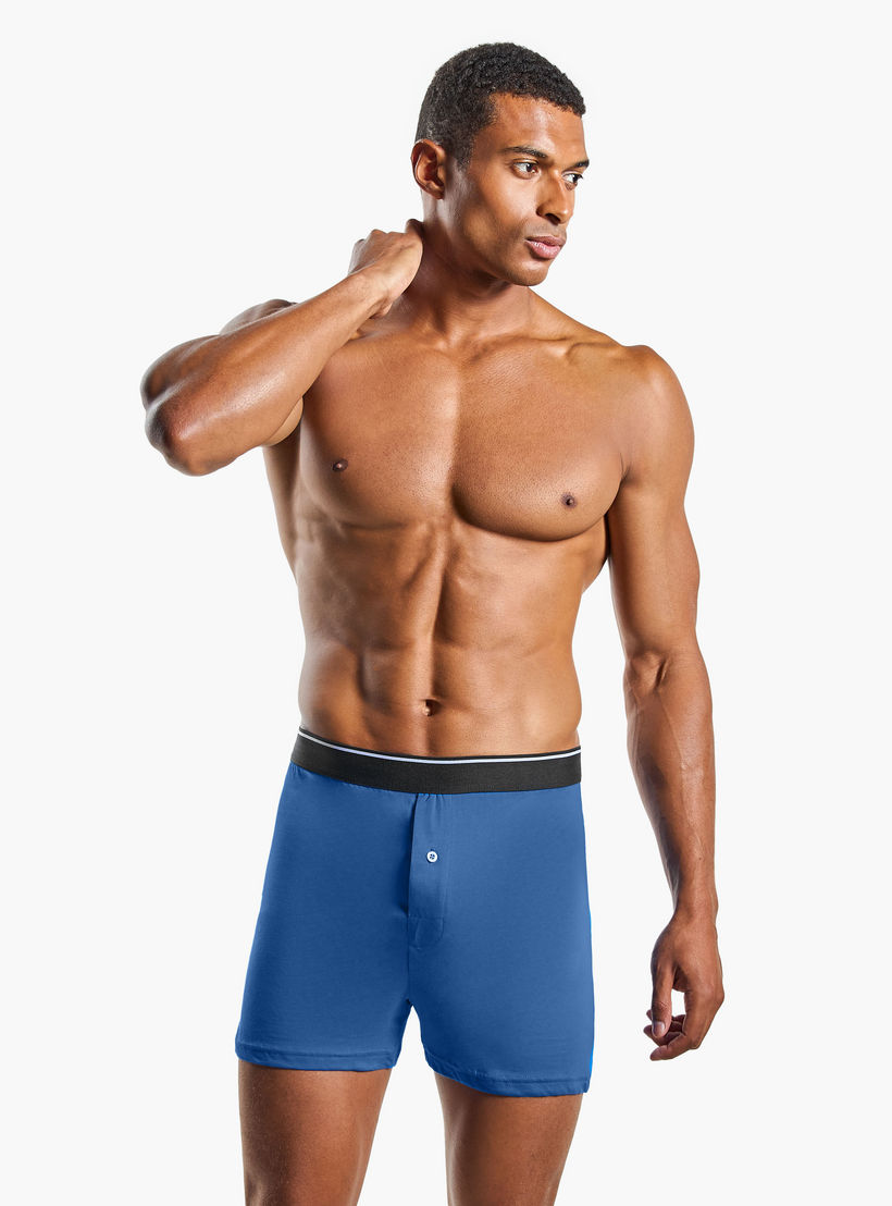 طقم بوكسر 3 قطع بخصر مطّاطي وحماية من البكتيريا-men-clothing-innerwear-underwear-image-4