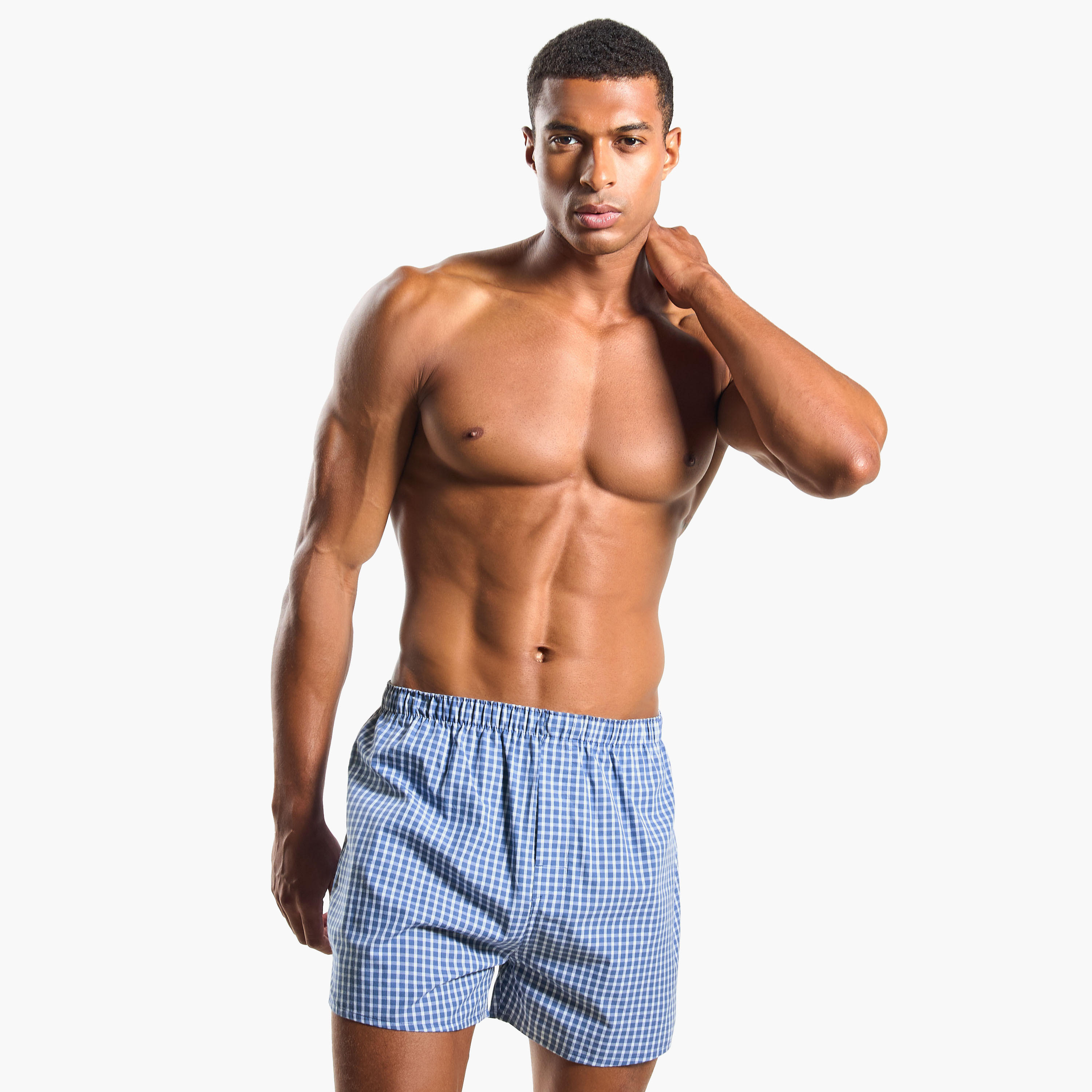 طقم بوكسر 3 قطع بخصر مطّاطي وحماية من البكتيريا-men-clothing-innerwear-underwear-image-3