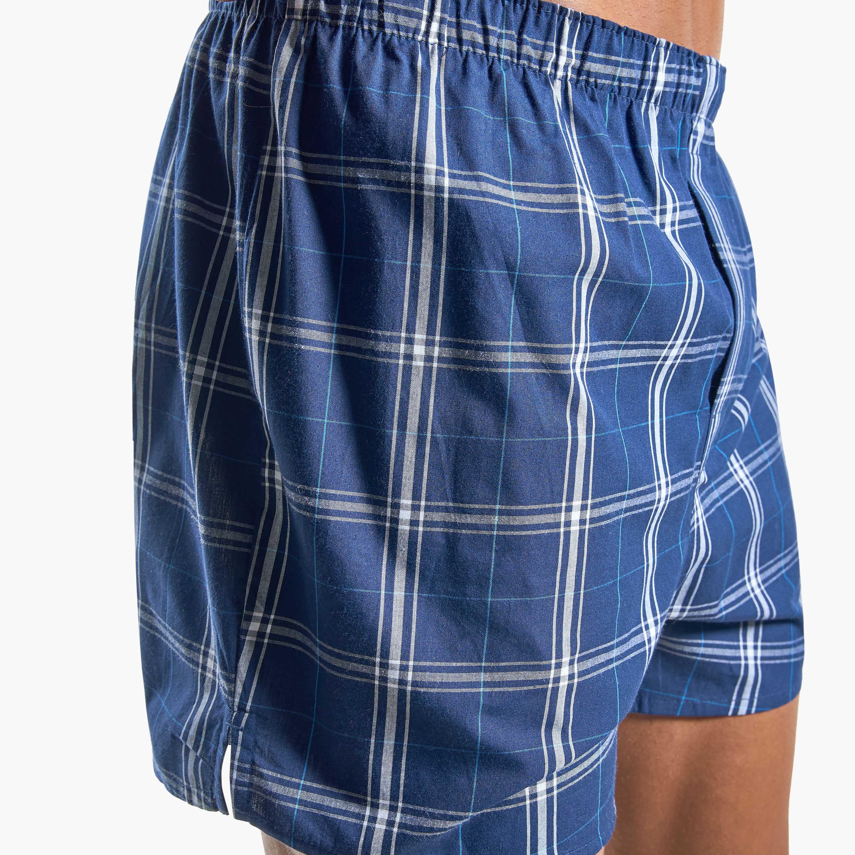 طقم بوكسر 3 قطع بخصر مطّاطي وحماية من البكتيريا-men-clothing-innerwear-underwear-image-7