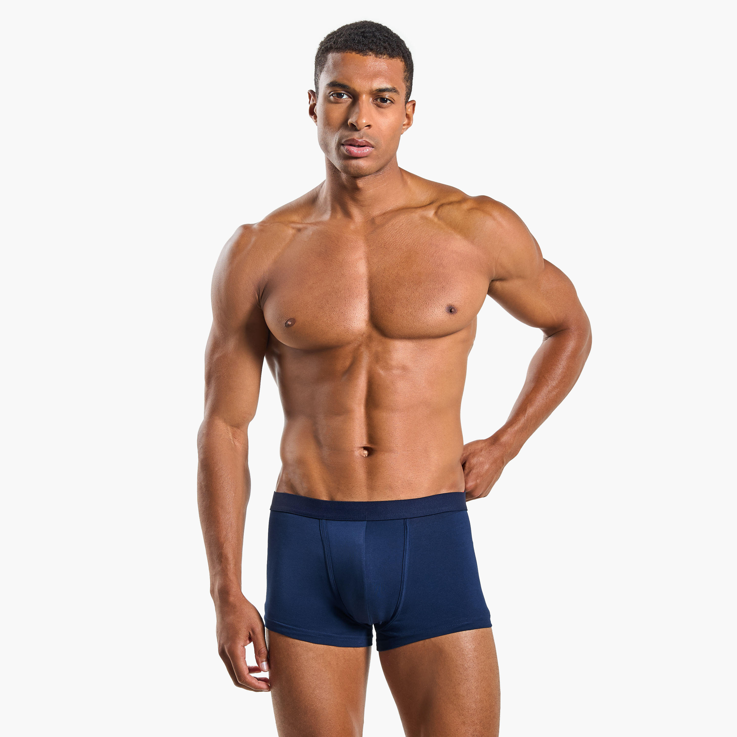 طقم بوكسر 3 قطع بخصر مطّاطي وحماية من البكتيريا-men-clothing-innerwear-underwear-image-3