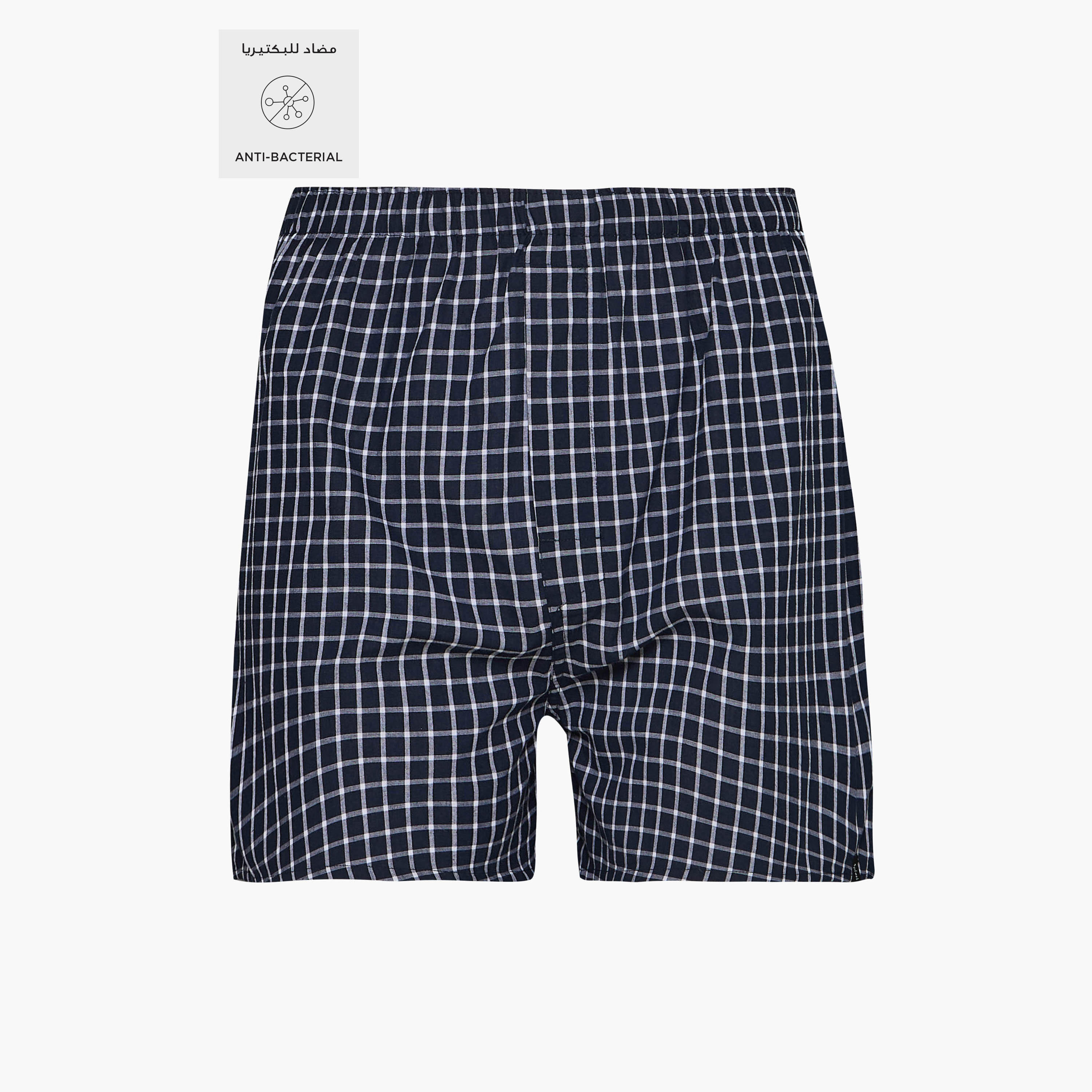 سراويل بوكسر بخصر مطاطي وحماية من البكتيريا - طقم من 3 قطع-men-clothing-innerwear-underwear-image-2