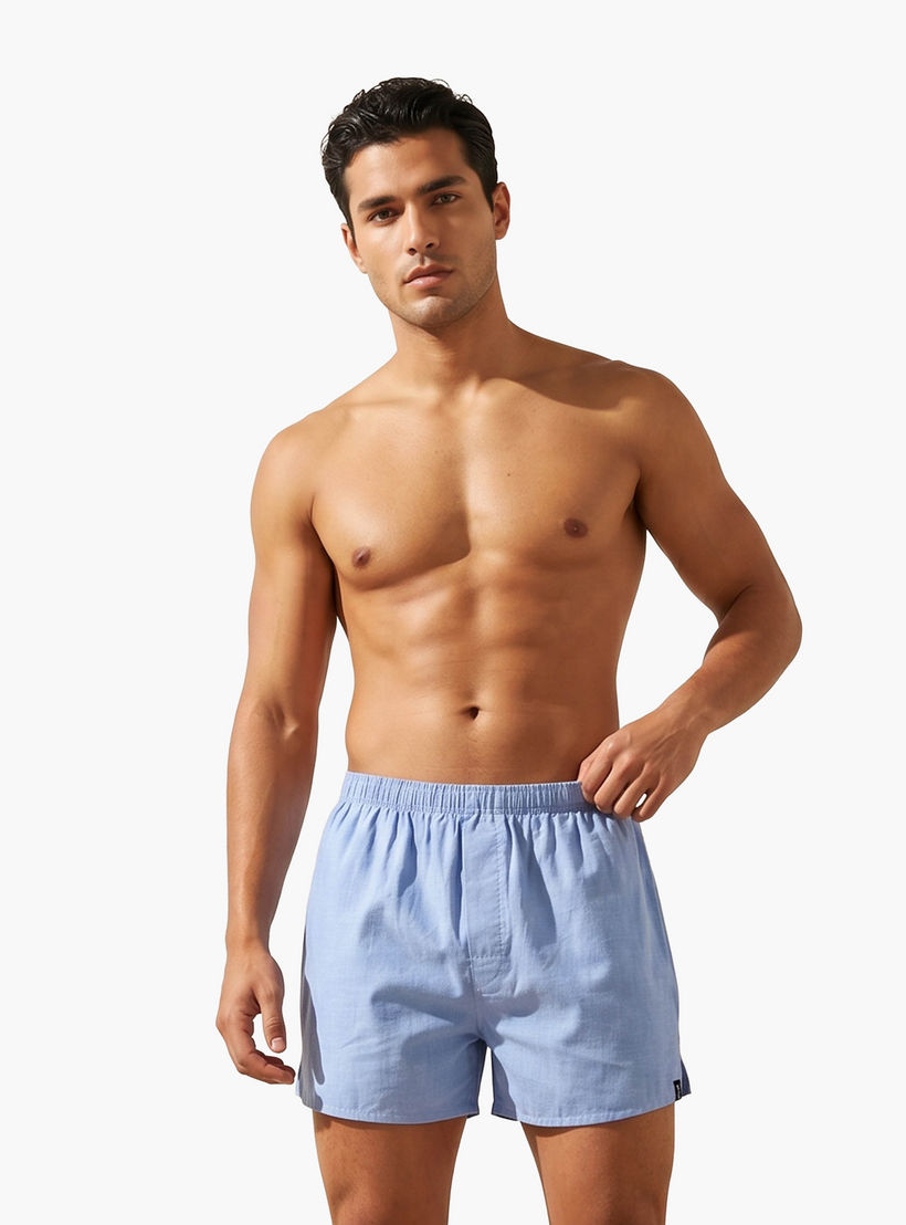 طقم بوكسر 3 قطع بخصر مطّاطي وحماية من البكتيريا-men-clothing-innerwear-underwear-image-5