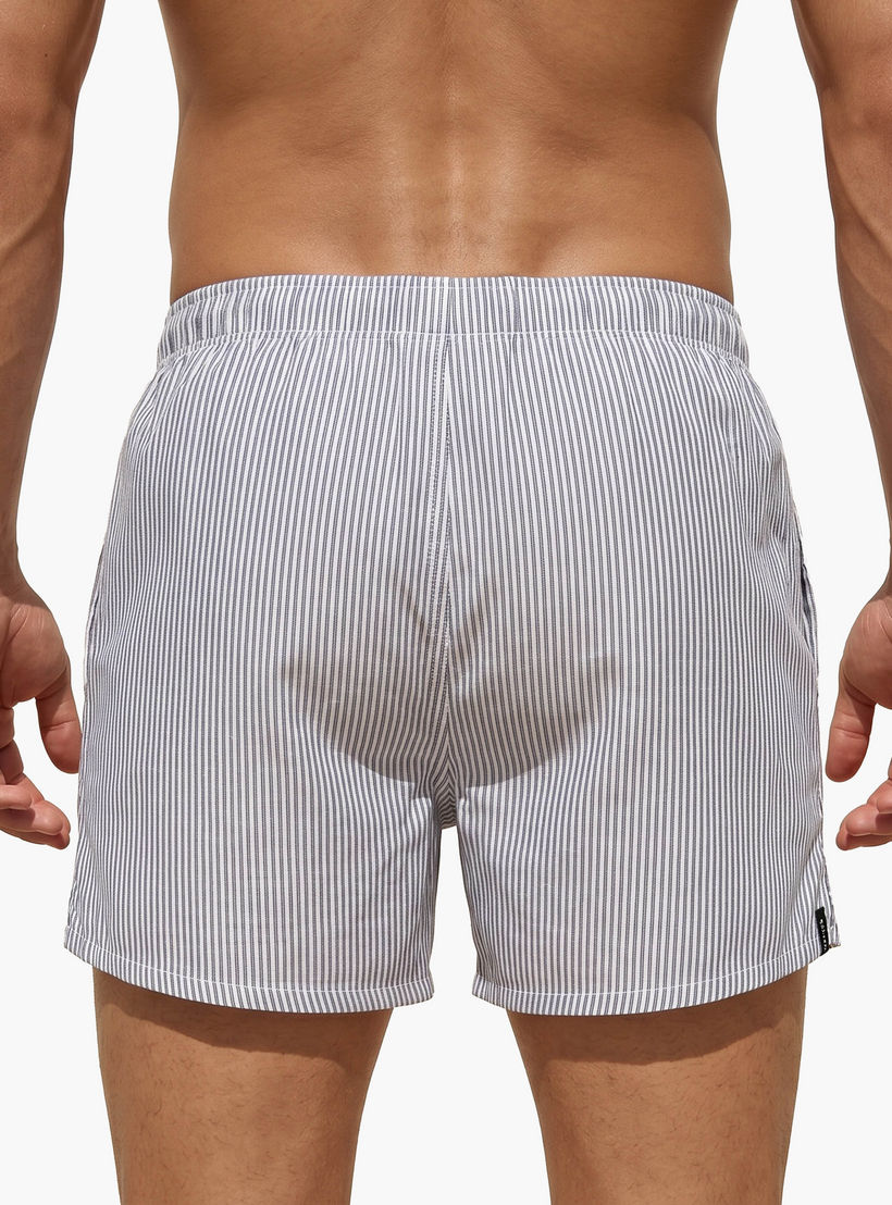 سراويل بوكسر بخصر مطاطي وحماية من البكتيريا - طقم من 3 قطع-men-clothing-innerwear-underwear-image-8