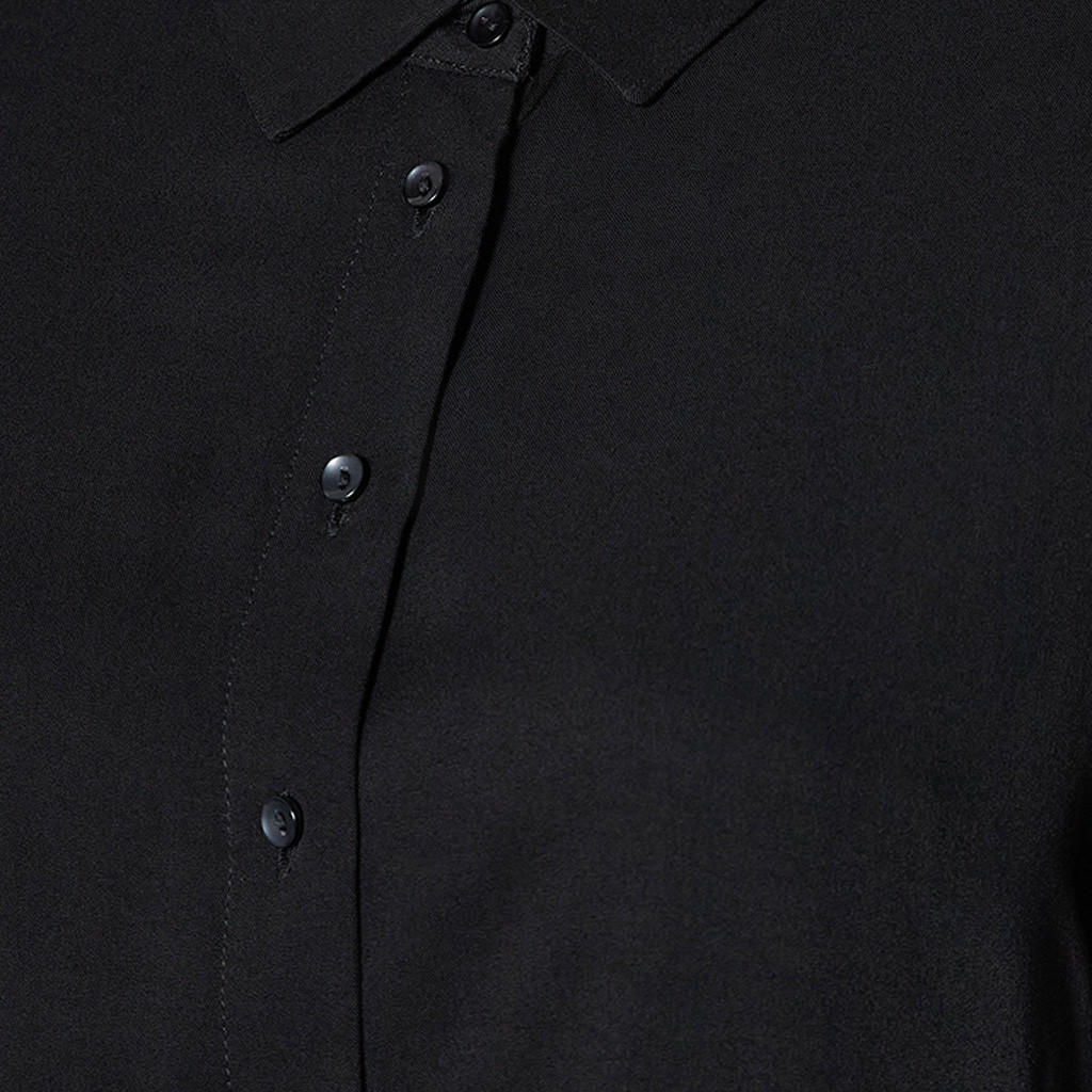 Slim Fit Collared Shirt with Long Sleeves-women-clothing-shirtsandblouses-shirts-image-2