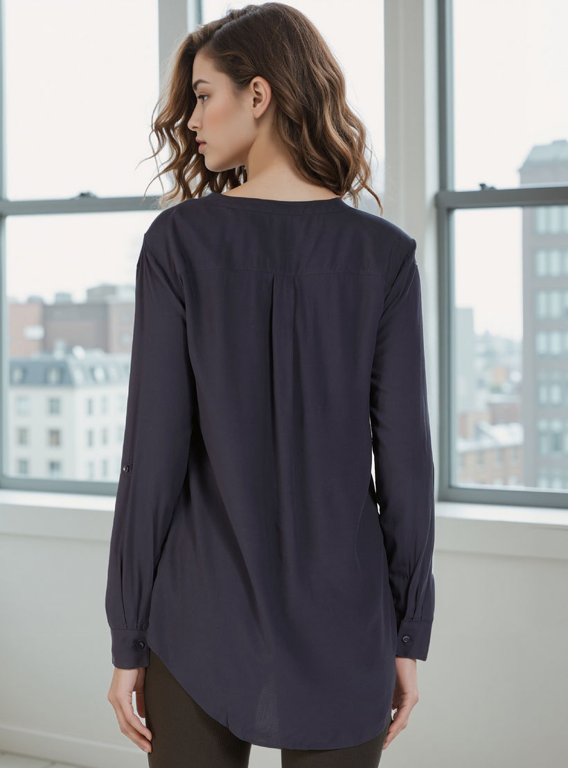 Top with Long Sleeves and High-Low Hem-CP_BESTPRICE_EXCLUSION-image-4