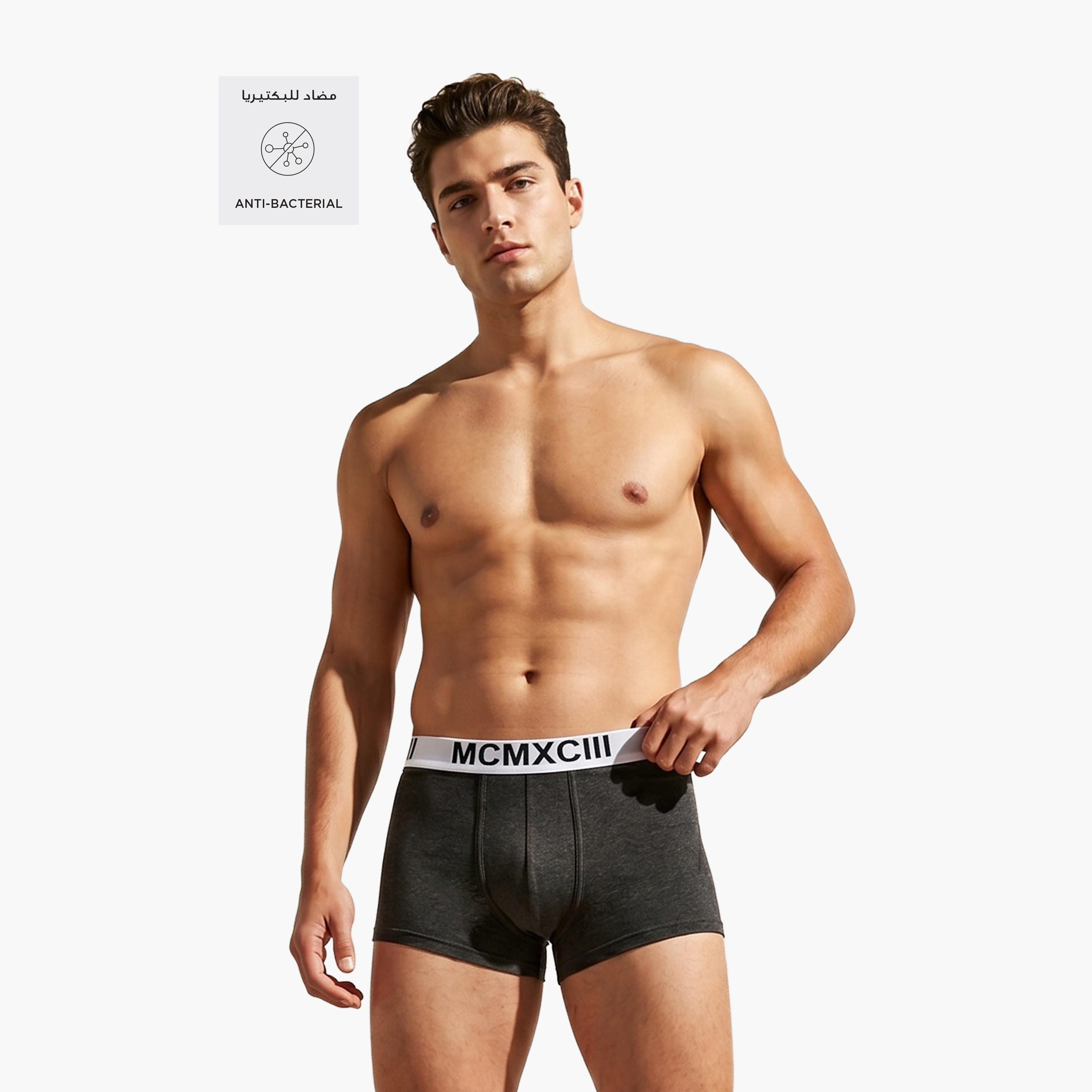 Set of 3 - Trunks with Elasticated Waistband and Antibacterial Protection-PROMO_SP_BH_2FOR10_110625-image-2