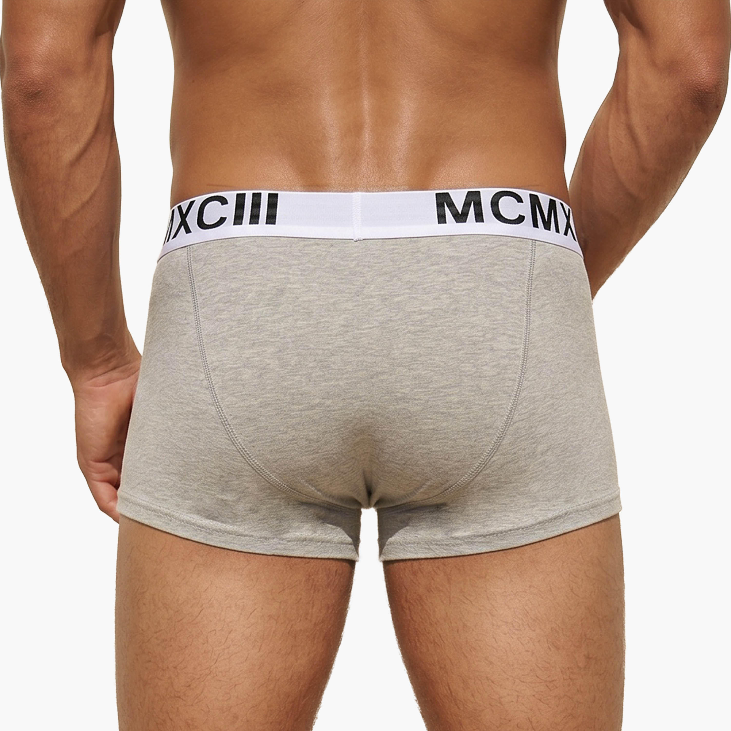 طقم سراويل ترانك 3 قطع بخصر مطّاطي وحماية من البكتيريا-men-clothing-innerwear-underwear-image-6