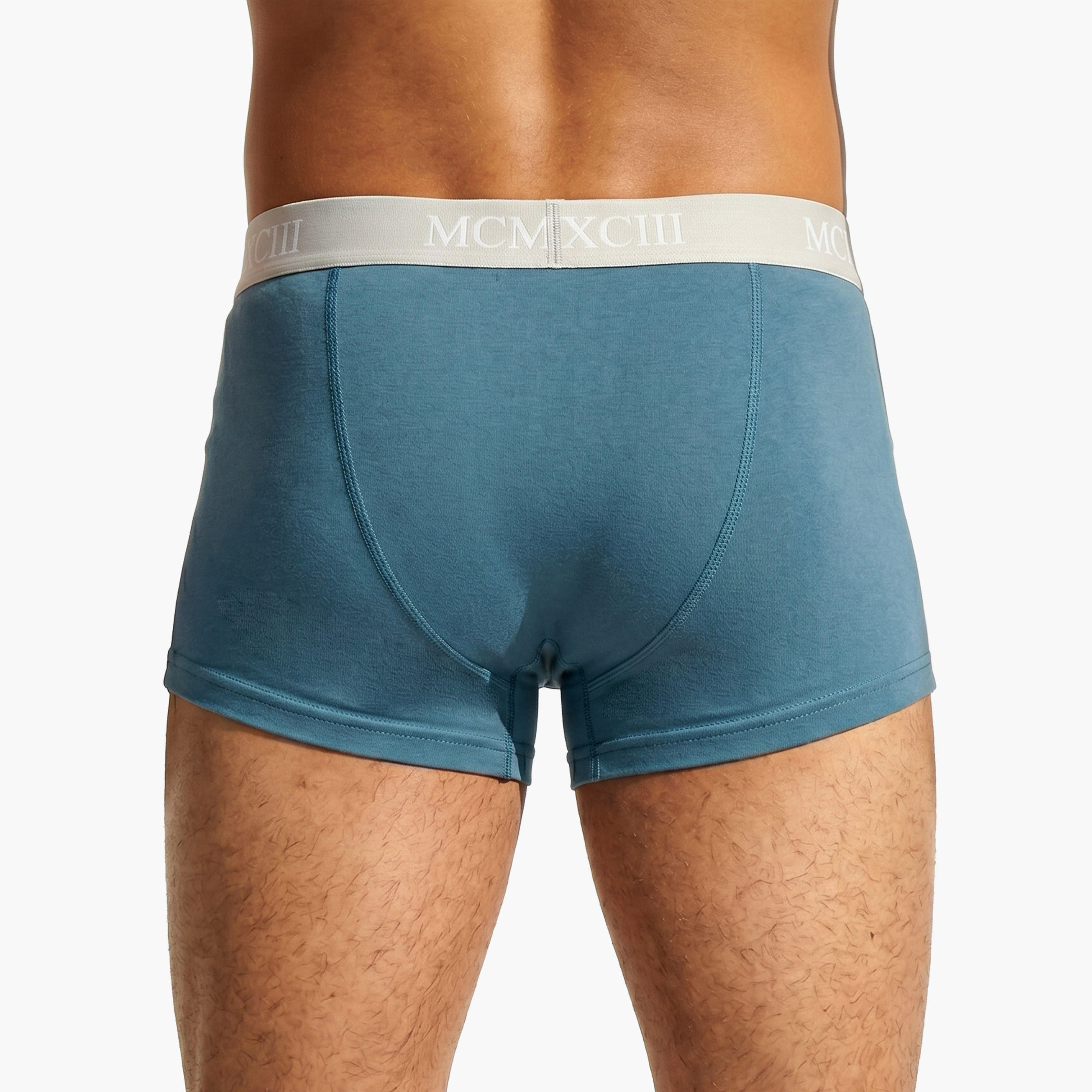 طقم سراويل ترانك 3 قطع بخصر مطّاطي وحماية من البكتيريا-men-clothing-innerwear-underwear-image-6