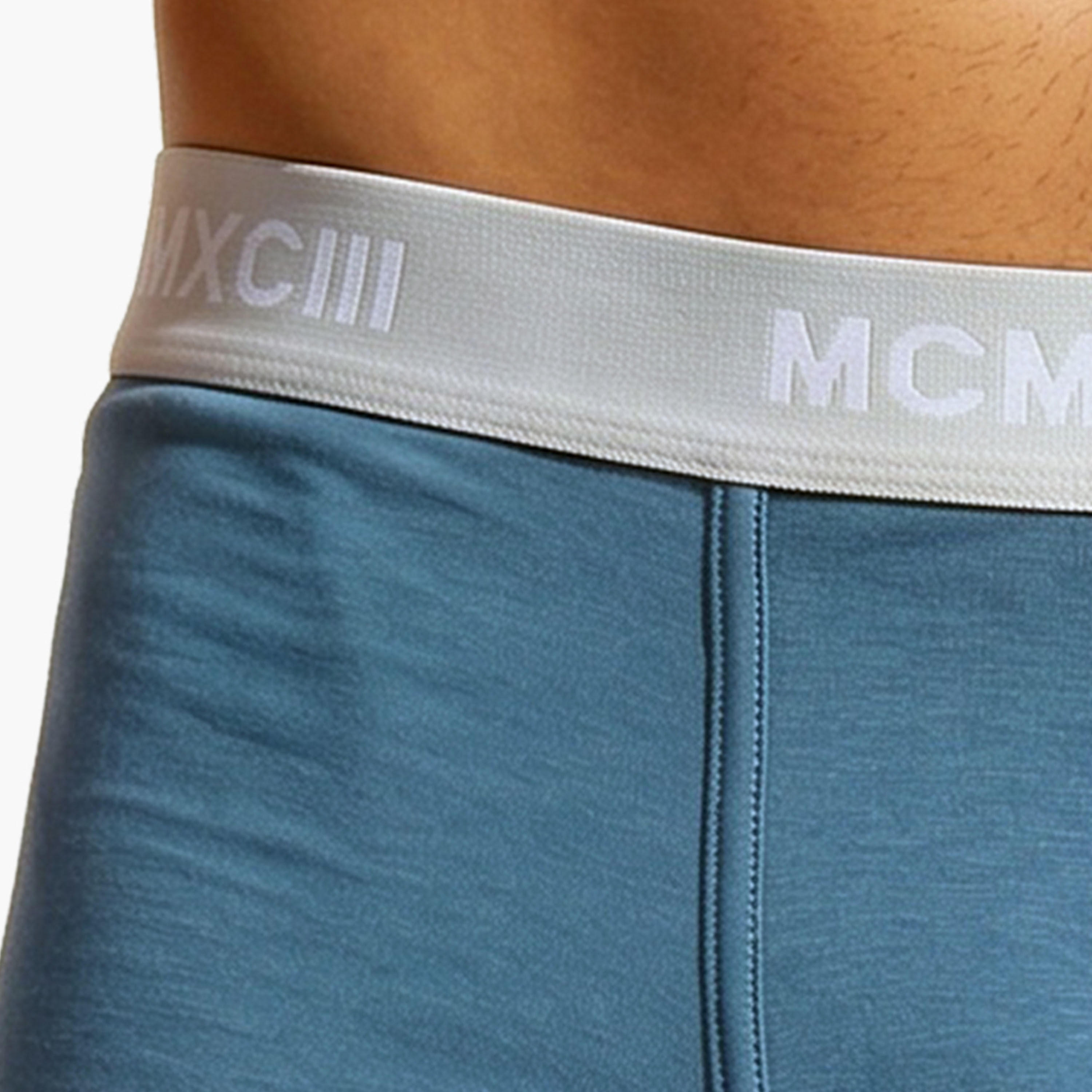 Set of 3 - Trunks with Elasticated Waistband and Antibacterial Protection-men-clothing-innerwear-underwear-image-7