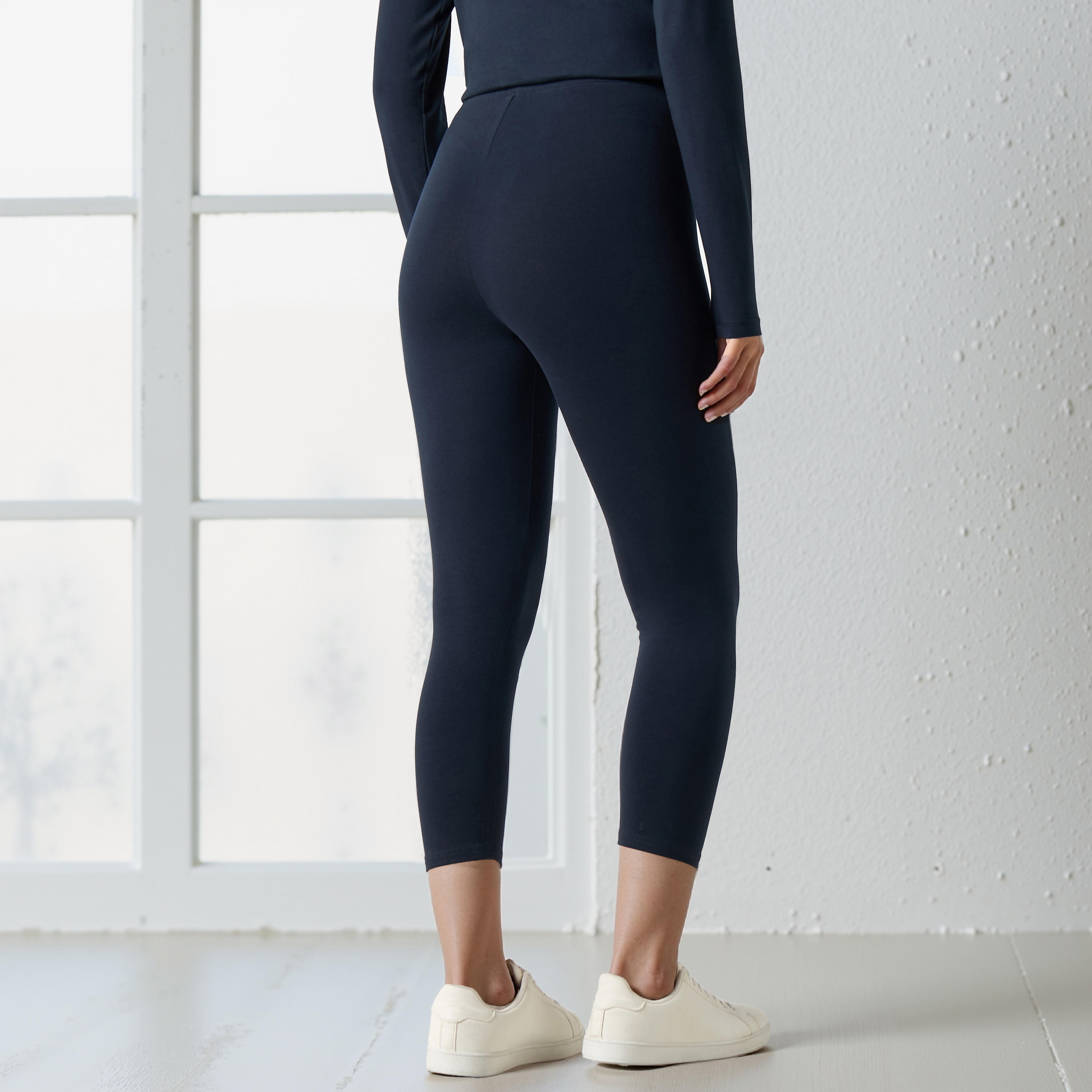 High Waist Cropped UltraStretch Cotton Leggings with FlexiComfort Waist-women-clothing-bottoms-leggings-image-3
