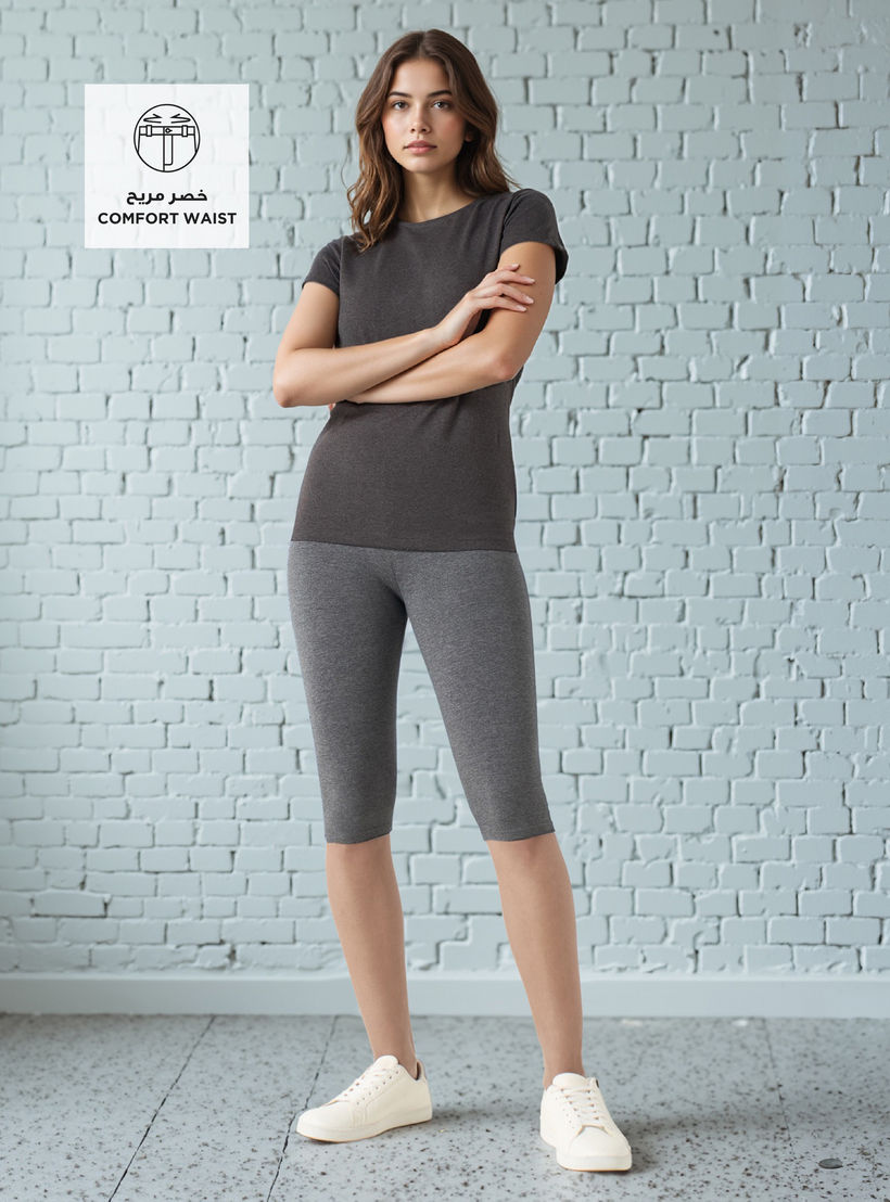 High Waist UltraStretch Cycling Shorts with FlexiComfort Waist-women-clothing-bottoms-leggings-image-2