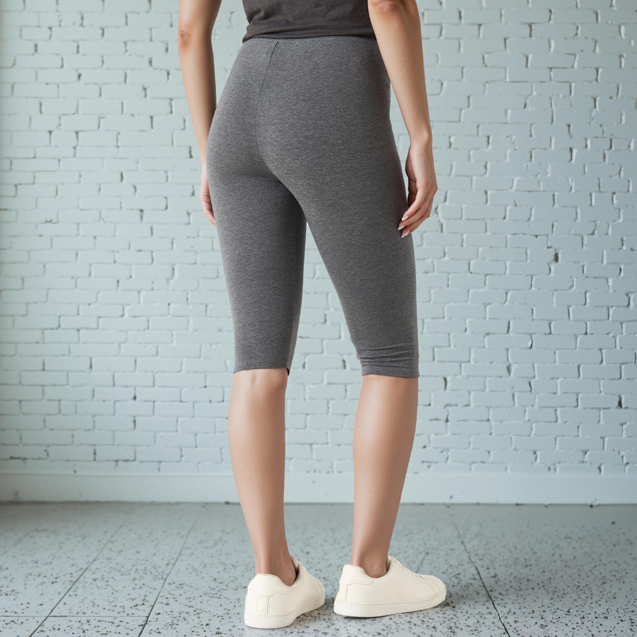 High Waist UltraStretch Cycling Shorts with FlexiComfort Waist-women-clothing-bottoms-leggings-image-3