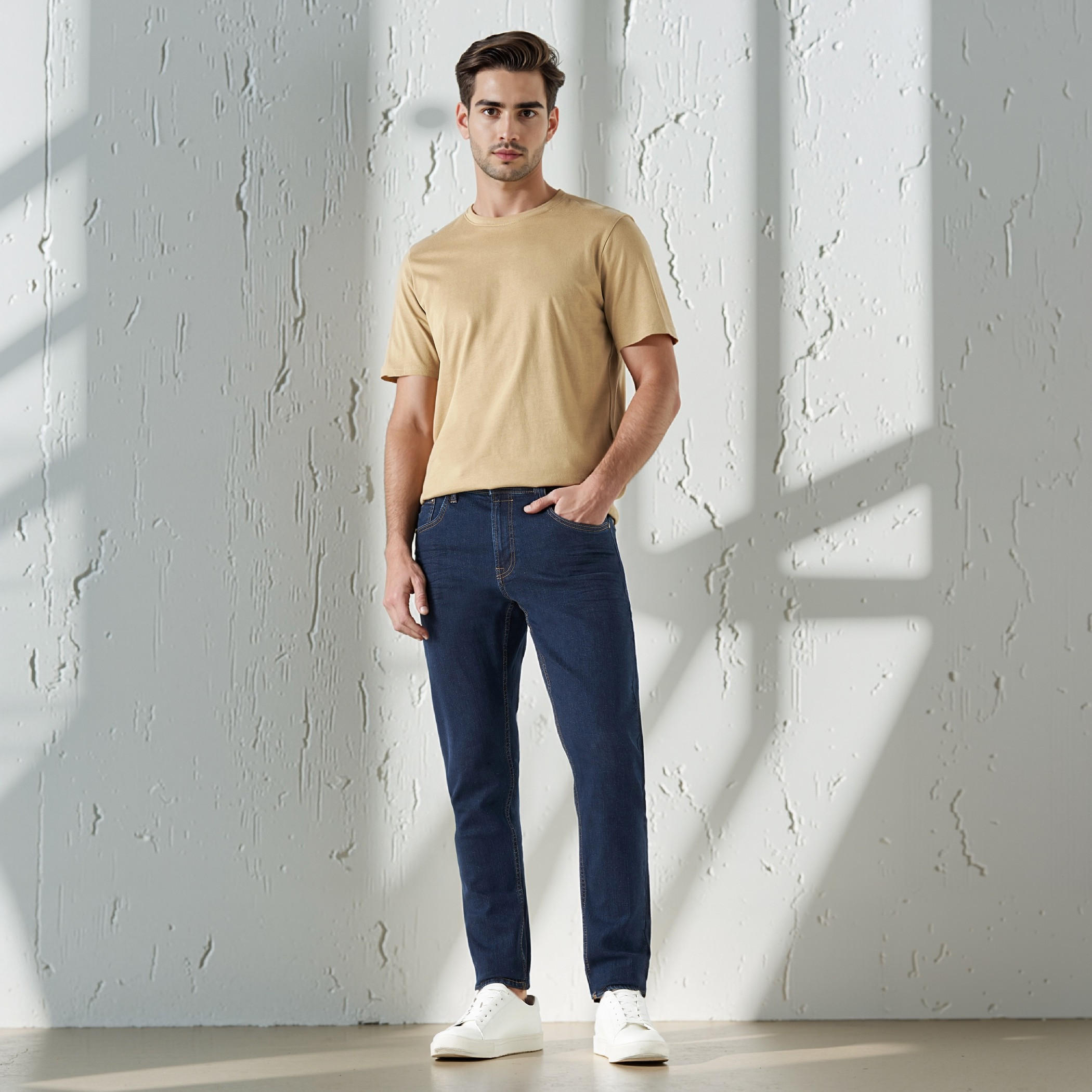 بنطلون جينز بقصّة سكيني وخصر مرتفع للرجال-men-clothing-bottoms-jeans-image-2