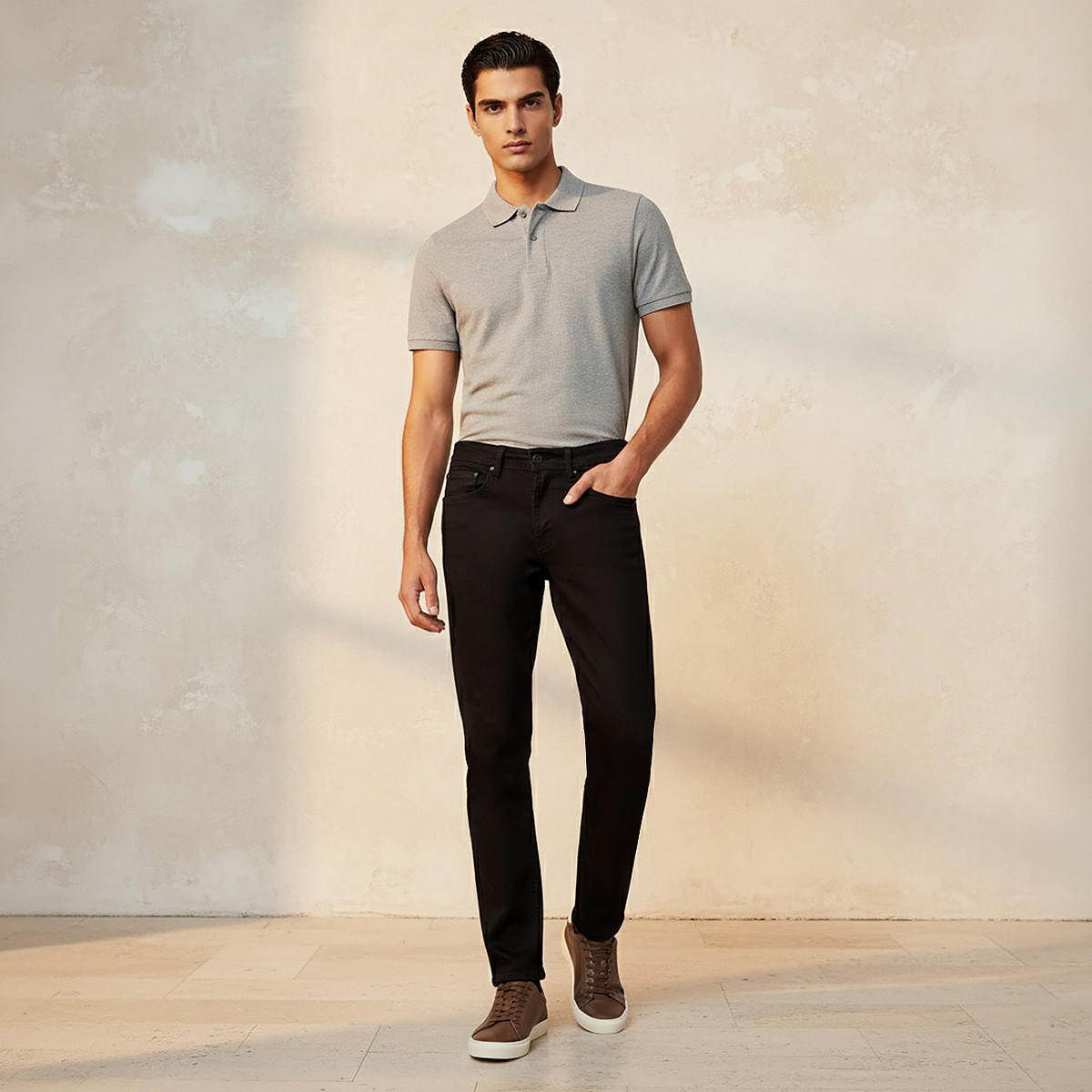 بنطلون جينز بقصة سليم وجيوب-men-clothing-bottoms-jeans-image-2