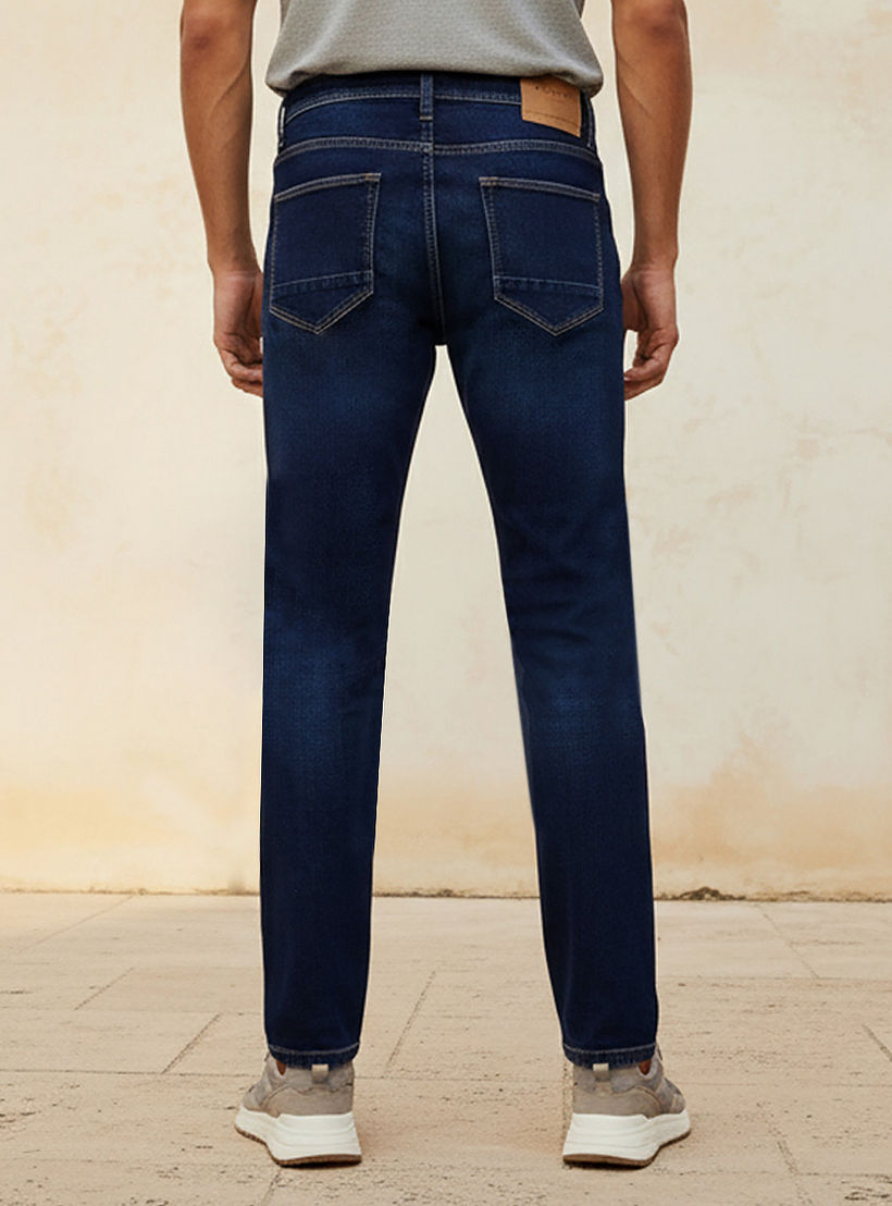 بنطلون جينز بقصة مدببة وجيوب-men-clothing-jeans-image-4