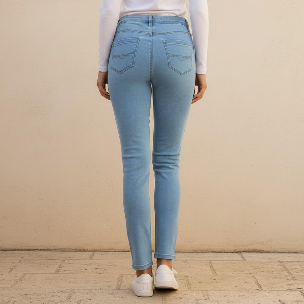 بنطلون جينز بقصّة سكيني وجيوب-women-clothing-bottoms-jeans-image-1