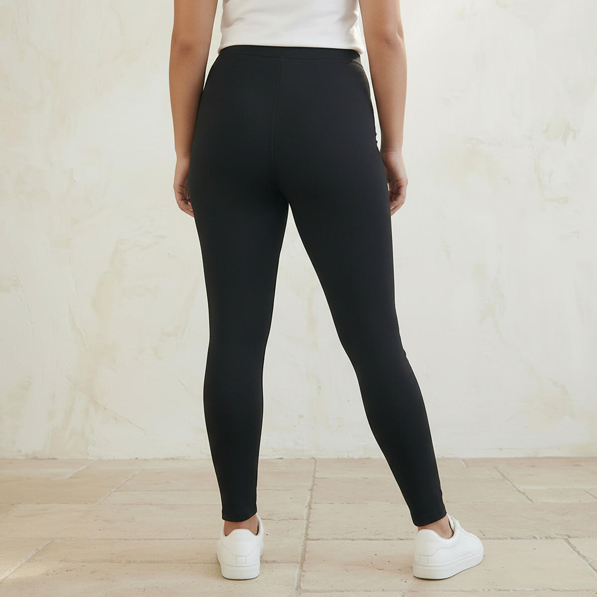 بنطلون ليقنز أولا بوبكن مقاس كبير بخصر مطاطي -women-clothing-leggings-image-4
