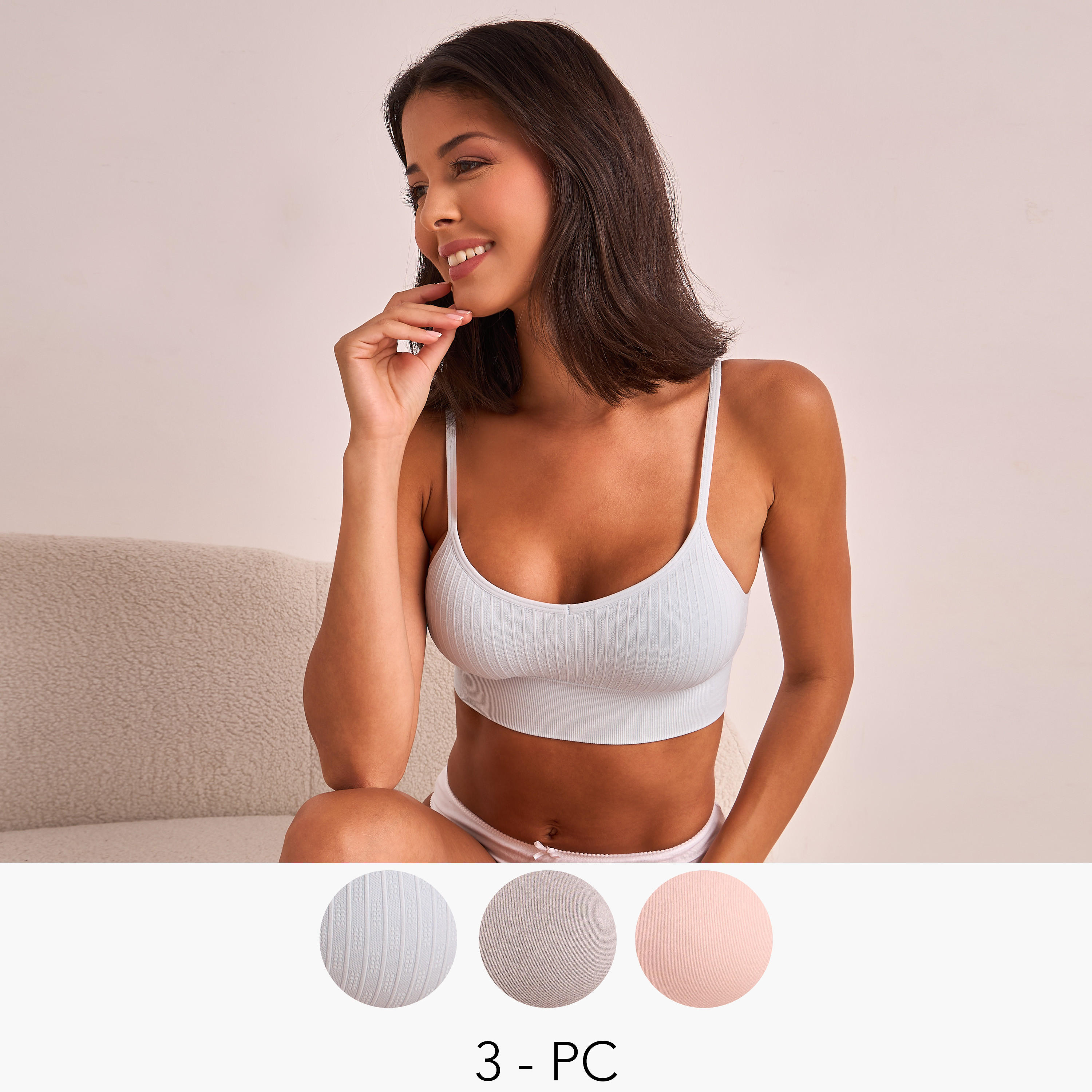 3-Pack Seamless Bralette -women-clothing-lingerie-bras-image-1