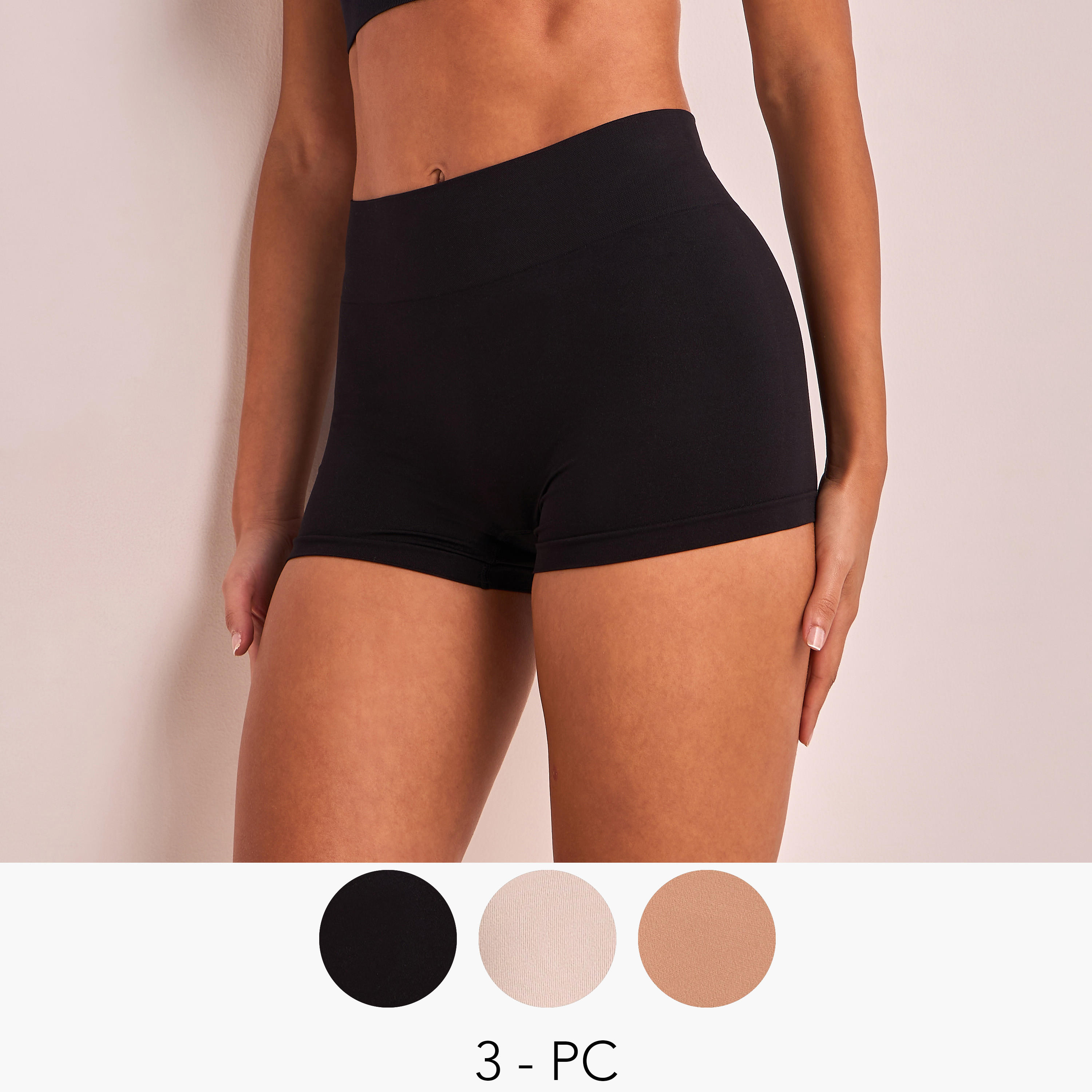 Splash Intimates Shapewear Shorts - Set of 3-women-clothing-lingerie-shapewear-image-4