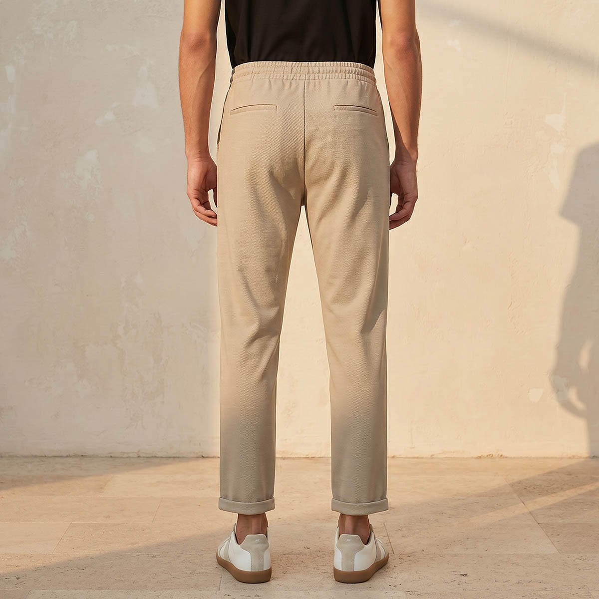 Men Regular Fit Textured Trousers-men-clothing-trousersandchinos-trousers-image-4