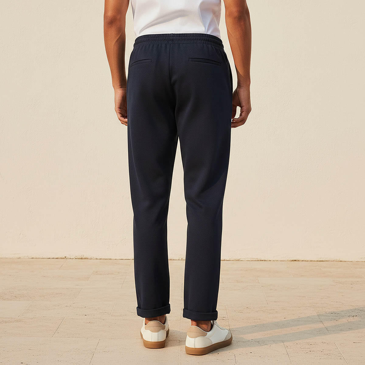 Men Regular Fit Textured Trousers-men-clothing-trousersandchinos-trousers-image-4