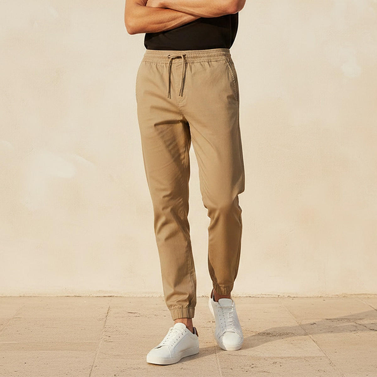 Men Slim Fit Joggers-men-clothing-bottoms-joggers-image-1