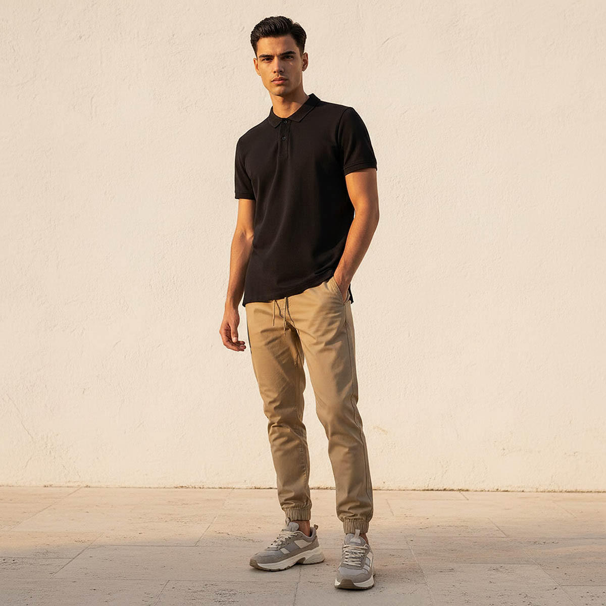 تيشيرت بولو رجالي ناعم بأكمام قصيرة-men-clothing-tshirtsandpolos-polos-image-3