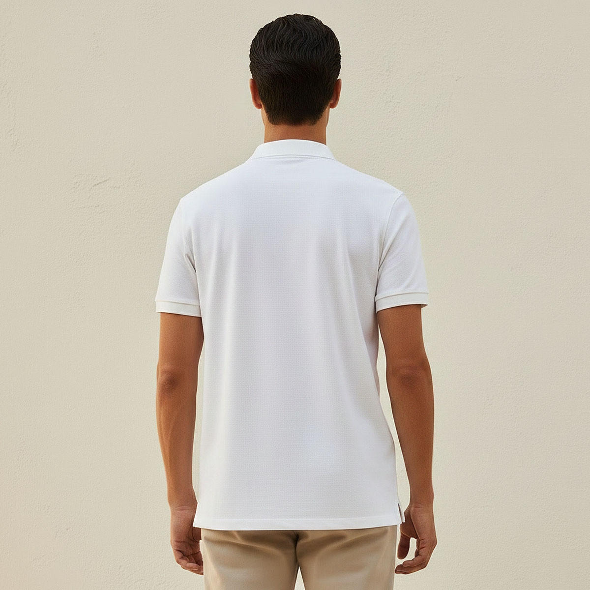 Splash Basic Short Sleeves Textured Polo T-shirt-men-clothing-tshirtsandpolos-polos-image-4